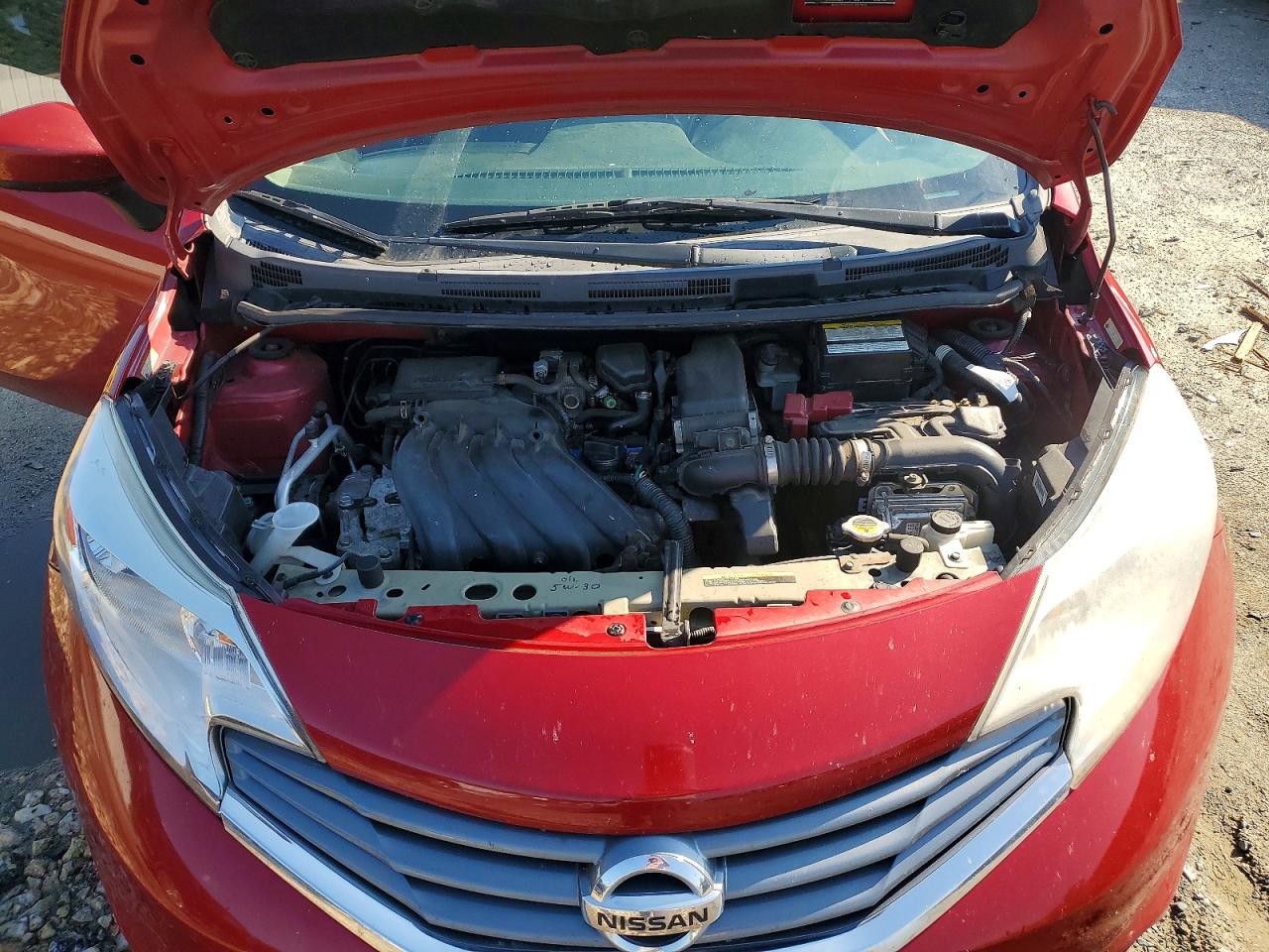 2015 Nissan Versa Note Sv Красный vin: 3N1CE2CP0FL363027