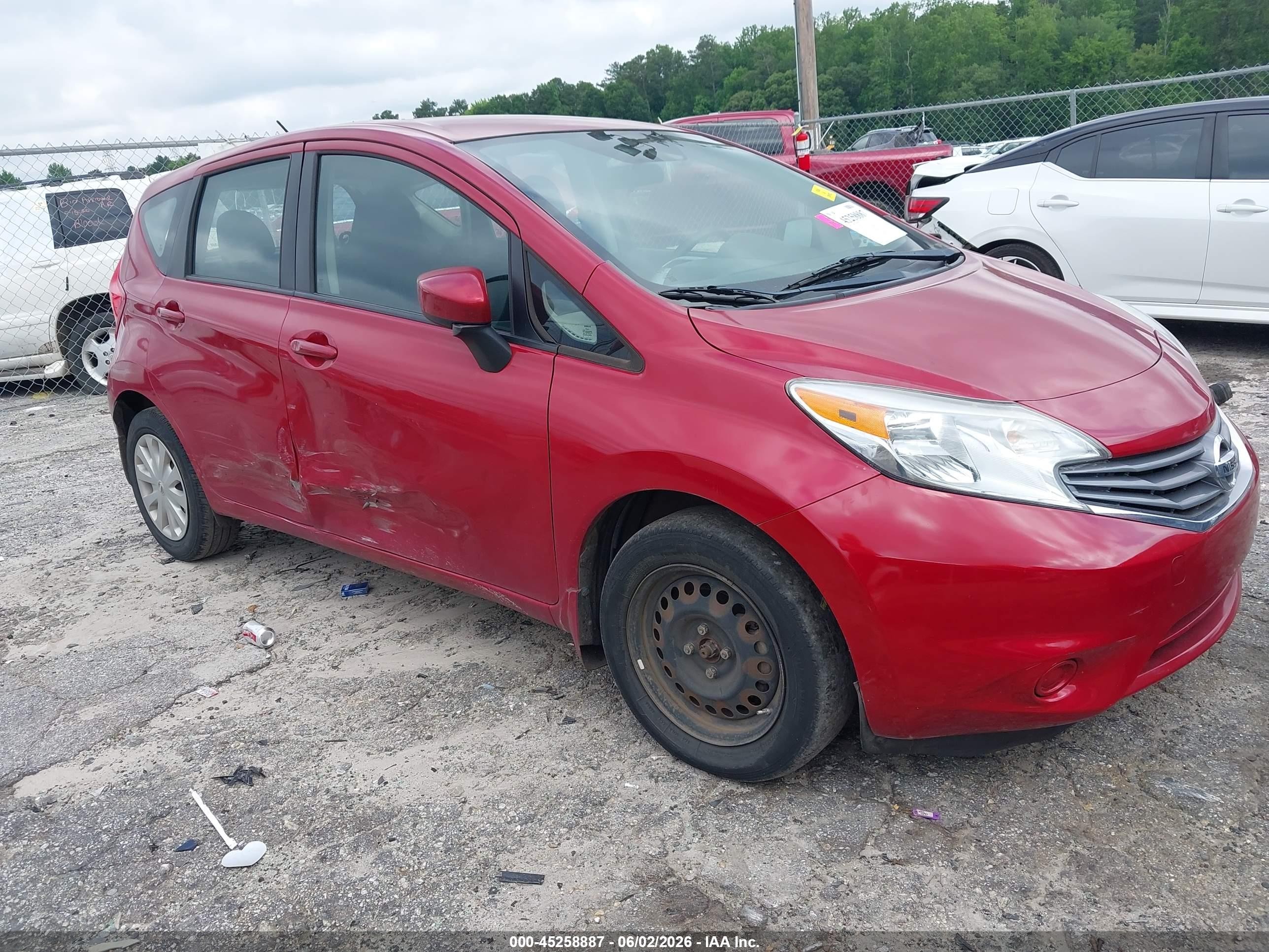 2015 Nissan Versa Note Sv Red vin: 3N1CE2CP0FL377669