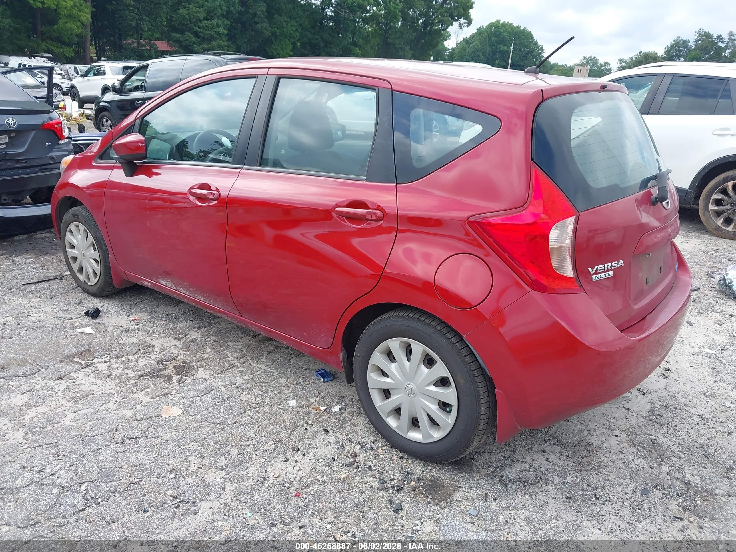2015 Nissan Versa Note Sv Red vin: 3N1CE2CP0FL377669