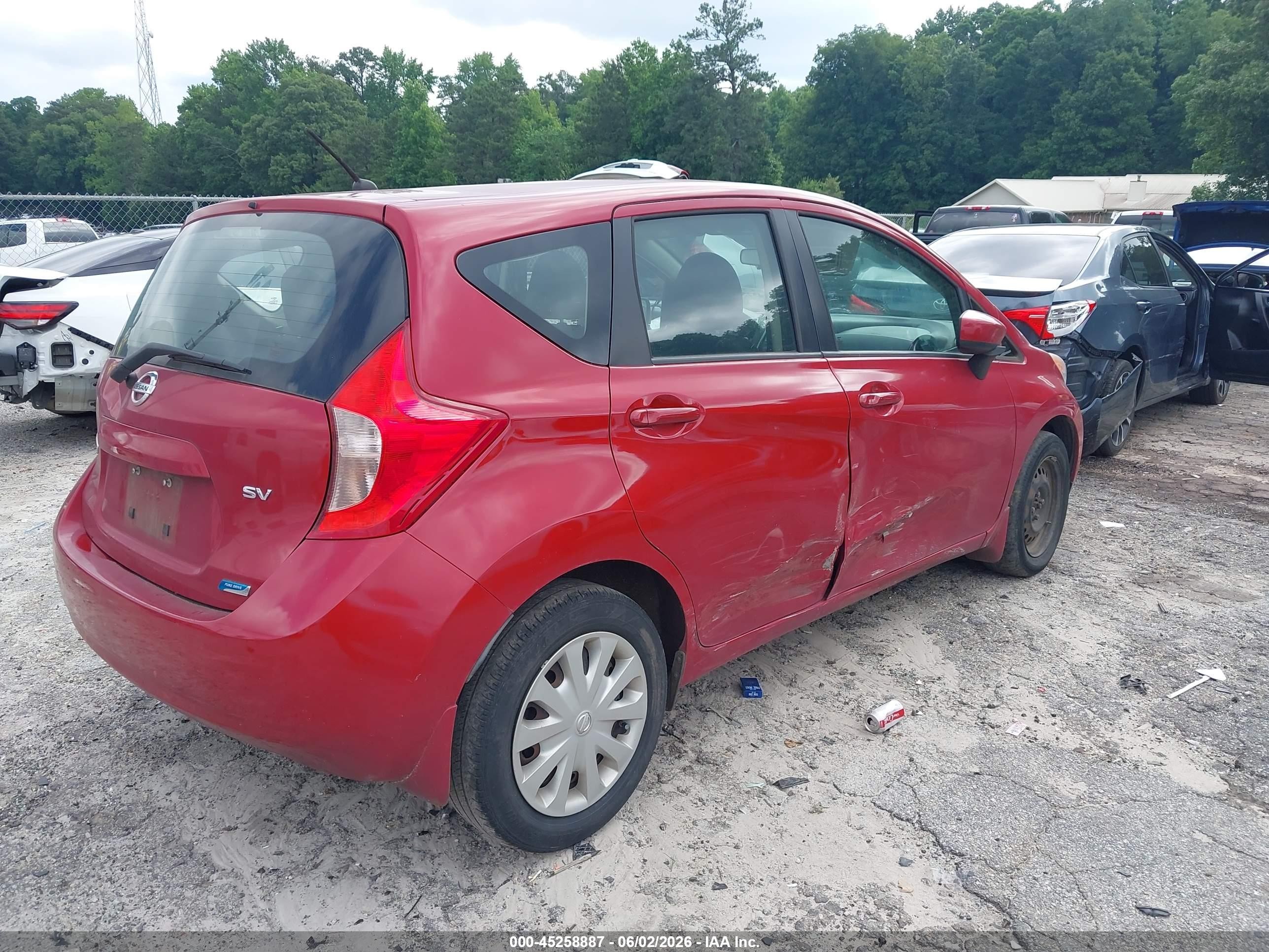 2015 Nissan Versa Note Sv Red vin: 3N1CE2CP0FL377669
