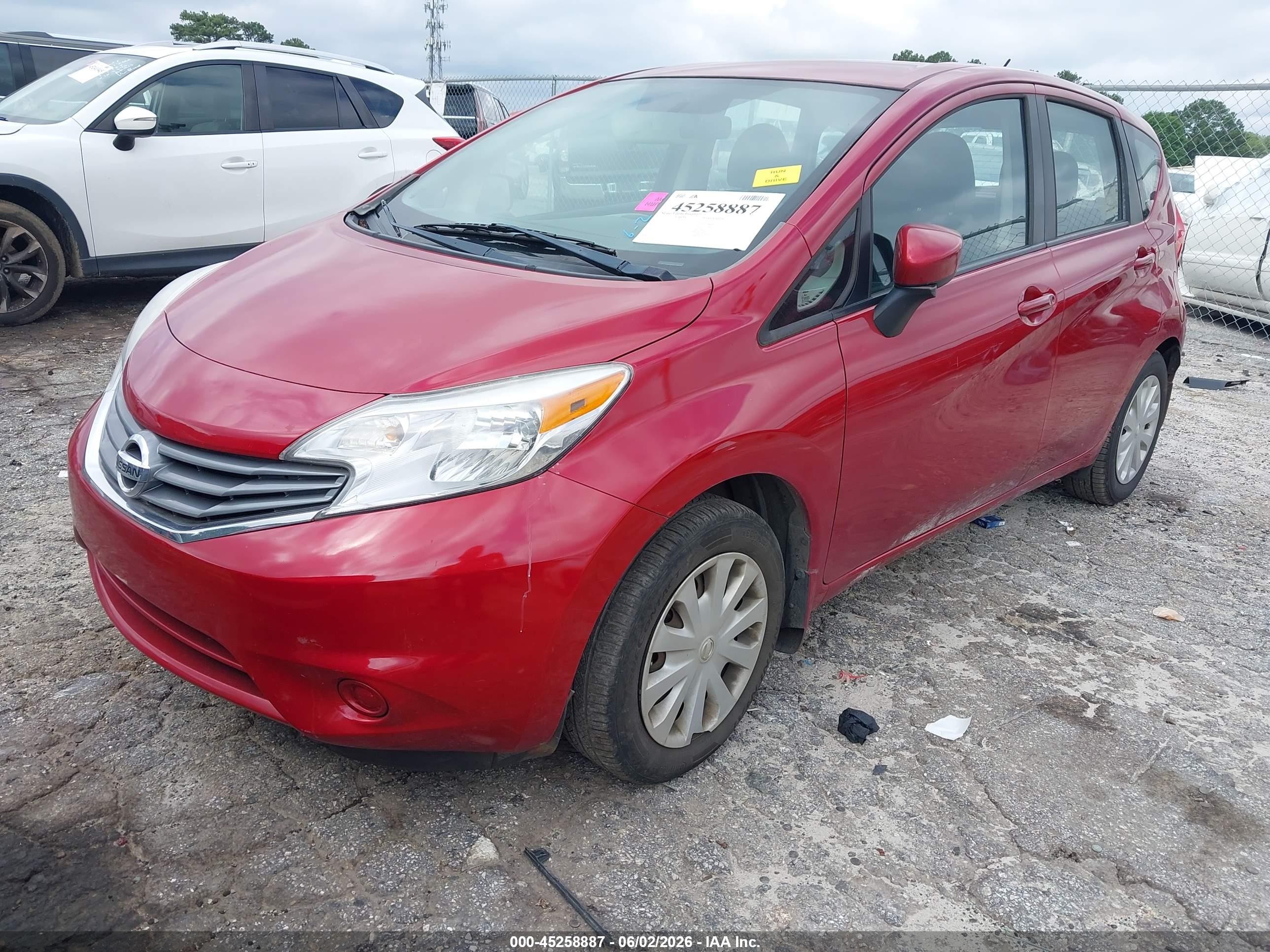 2015 Nissan Versa Note Sv Red vin: 3N1CE2CP0FL377669