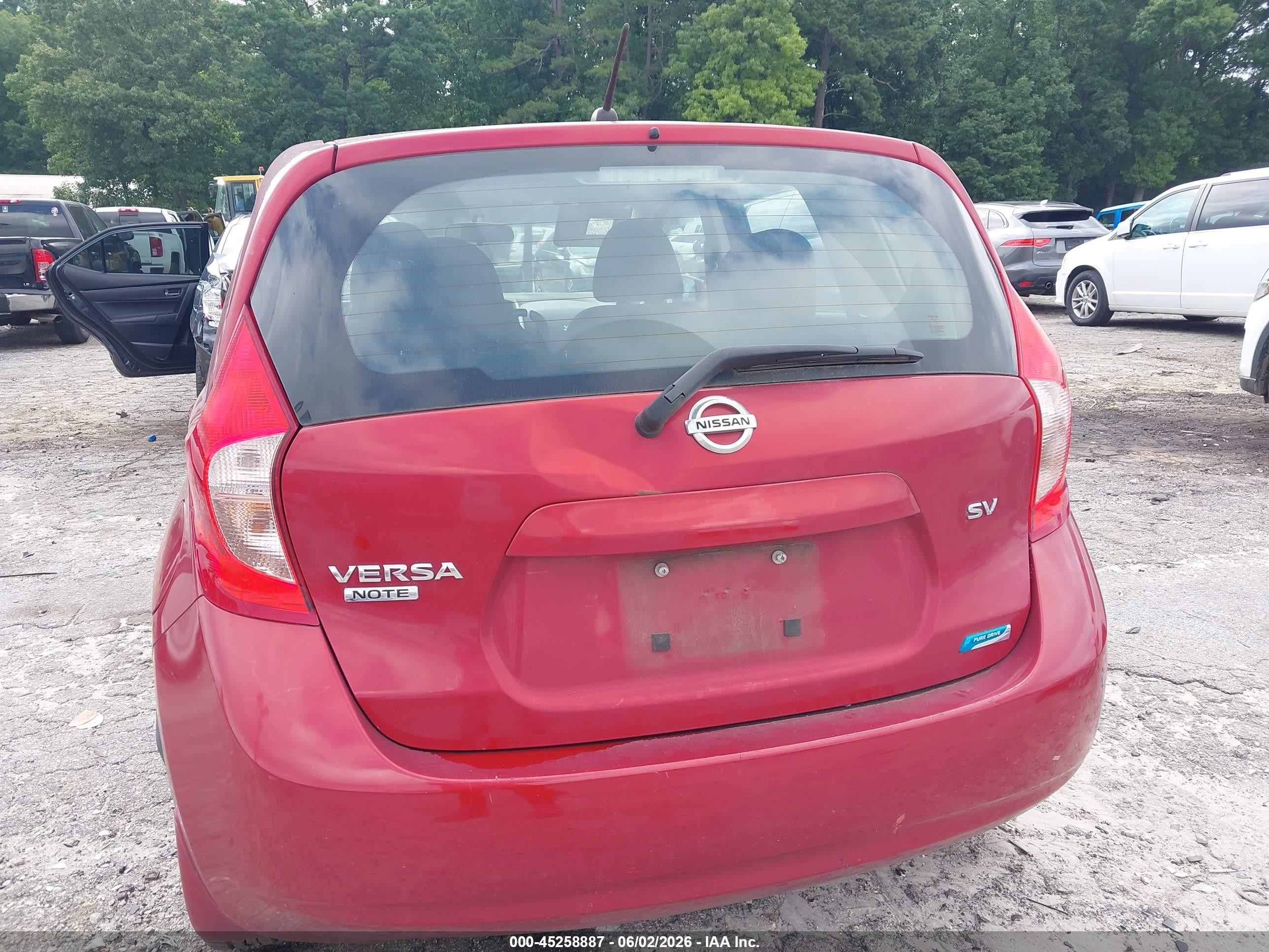 2015 Nissan Versa Note Sv Red vin: 3N1CE2CP0FL377669