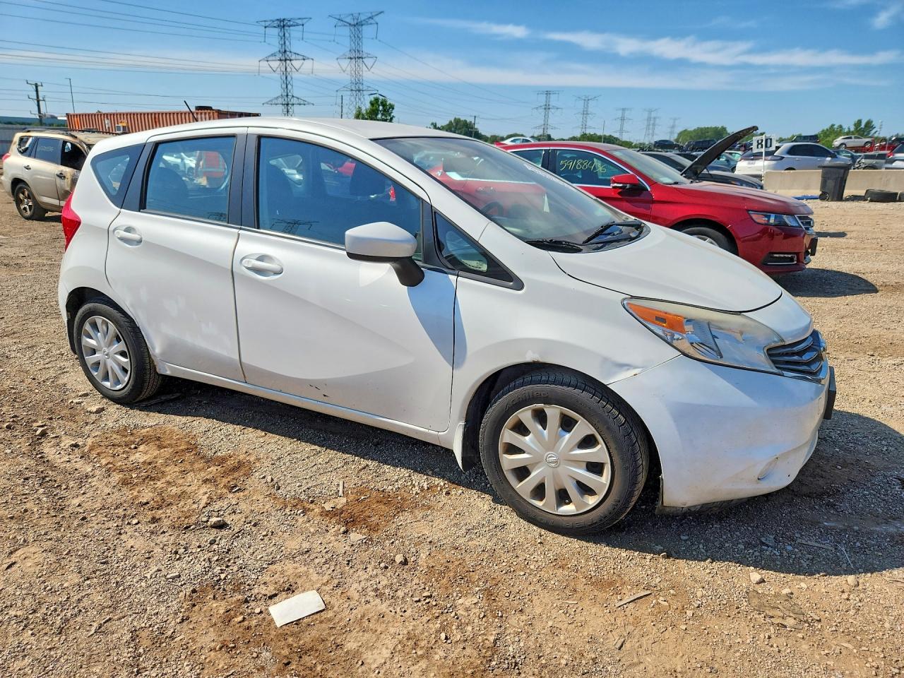 2015 Nissan Versa Note Sv White vin: 3N1CE2CP0FL385397