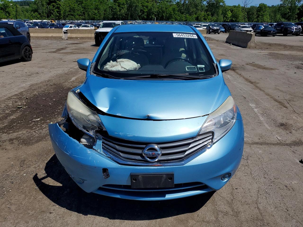 2015 Nissan Versa Note Sv Синий vin: 3N1CE2CP0FL393113