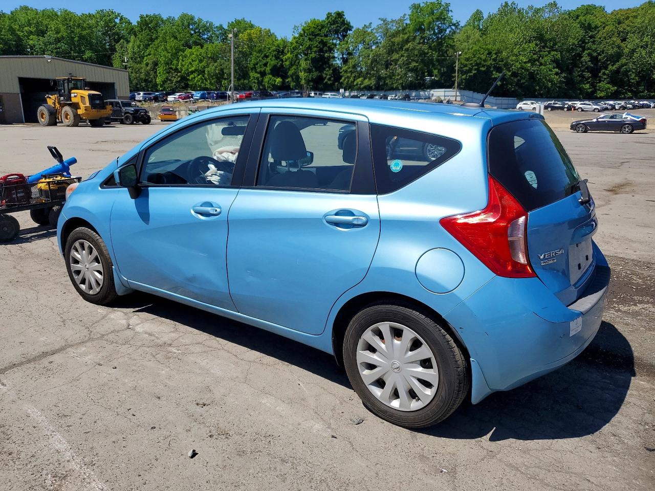 2015 Nissan Versa Note Sv Синий vin: 3N1CE2CP0FL393113