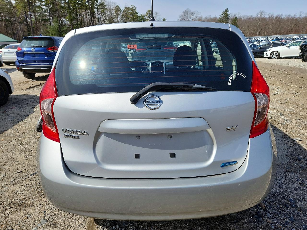 2015 Nissan Versa Note Silver vin: 3N1CE2CP0FL393967