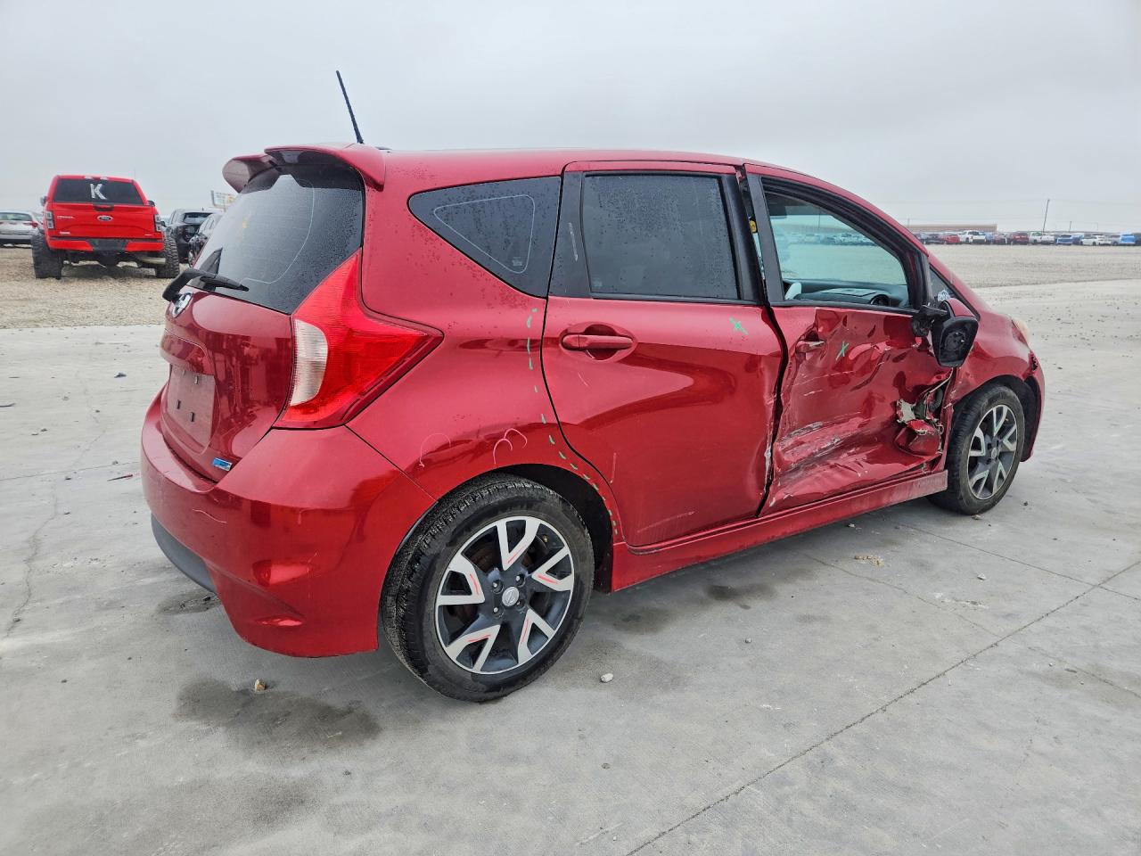 2015 Nissan Versa Note Sr Red vin: 3N1CE2CP0FL398683