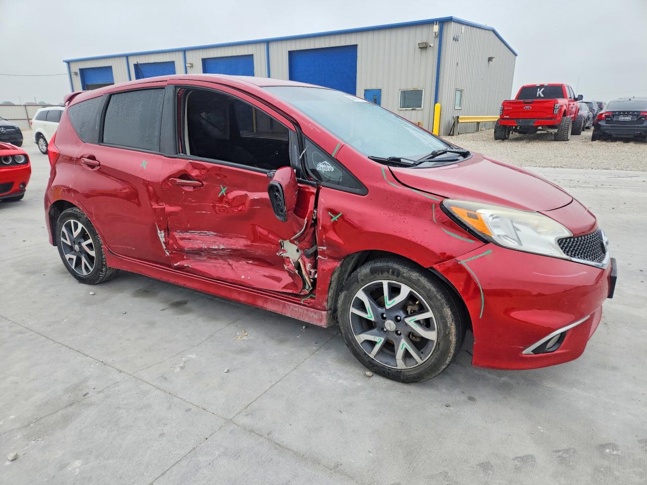2015 Nissan Versa Note Sr Red vin: 3N1CE2CP0FL398683