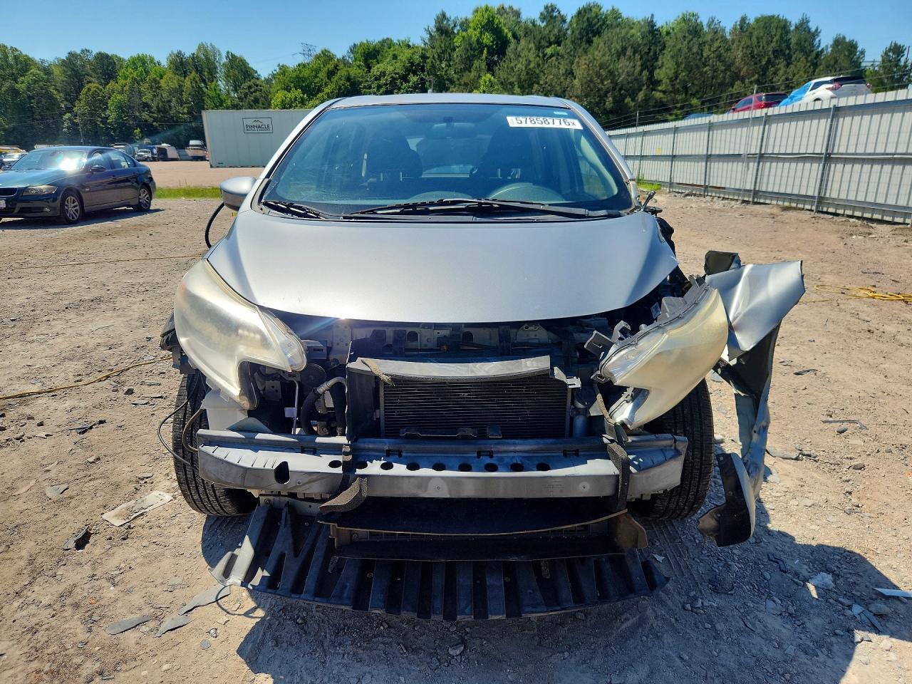 2015 Nissan Versa Note S Plus Silver vin: 3N1CE2CP0FL401050