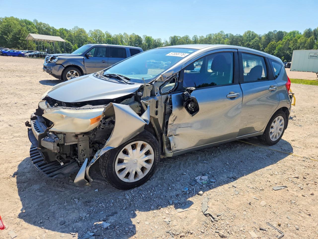 2015 Nissan Versa Note S Plus Серебряный vin: 3N1CE2CP0FL401050