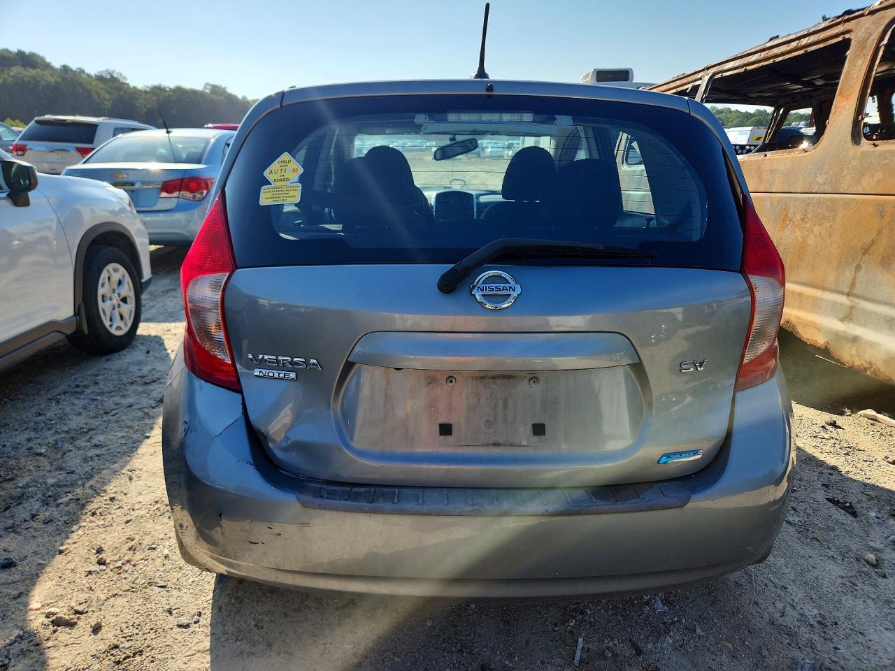 2015 Nissan Versa Note Sv Silver vin: 3N1CE2CP0FL416454
