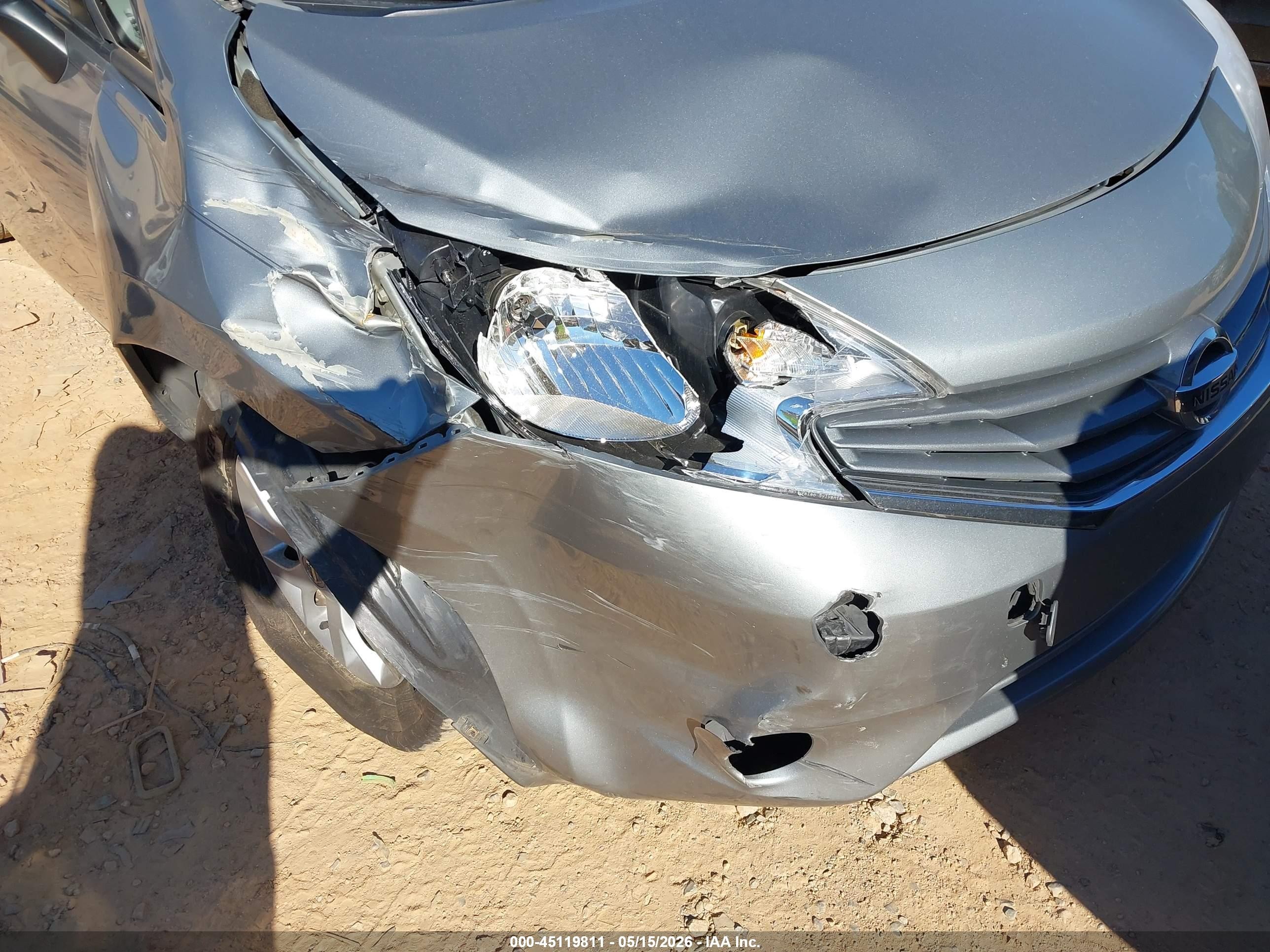 2015 Nissan Versa Note Sv Gray vin: 3N1CE2CP0FL420147