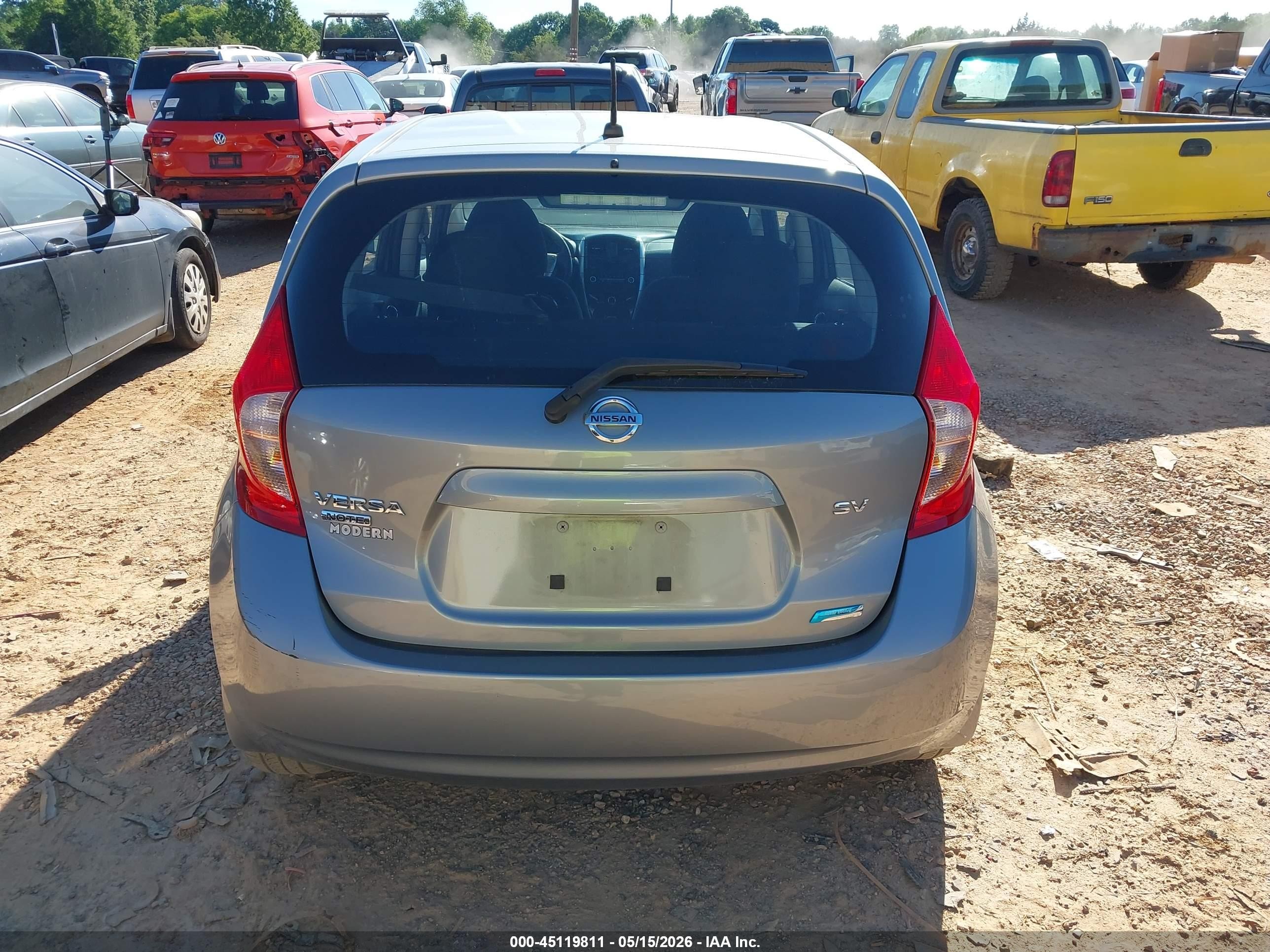 2015 Nissan Versa Note Sv Gray vin: 3N1CE2CP0FL420147