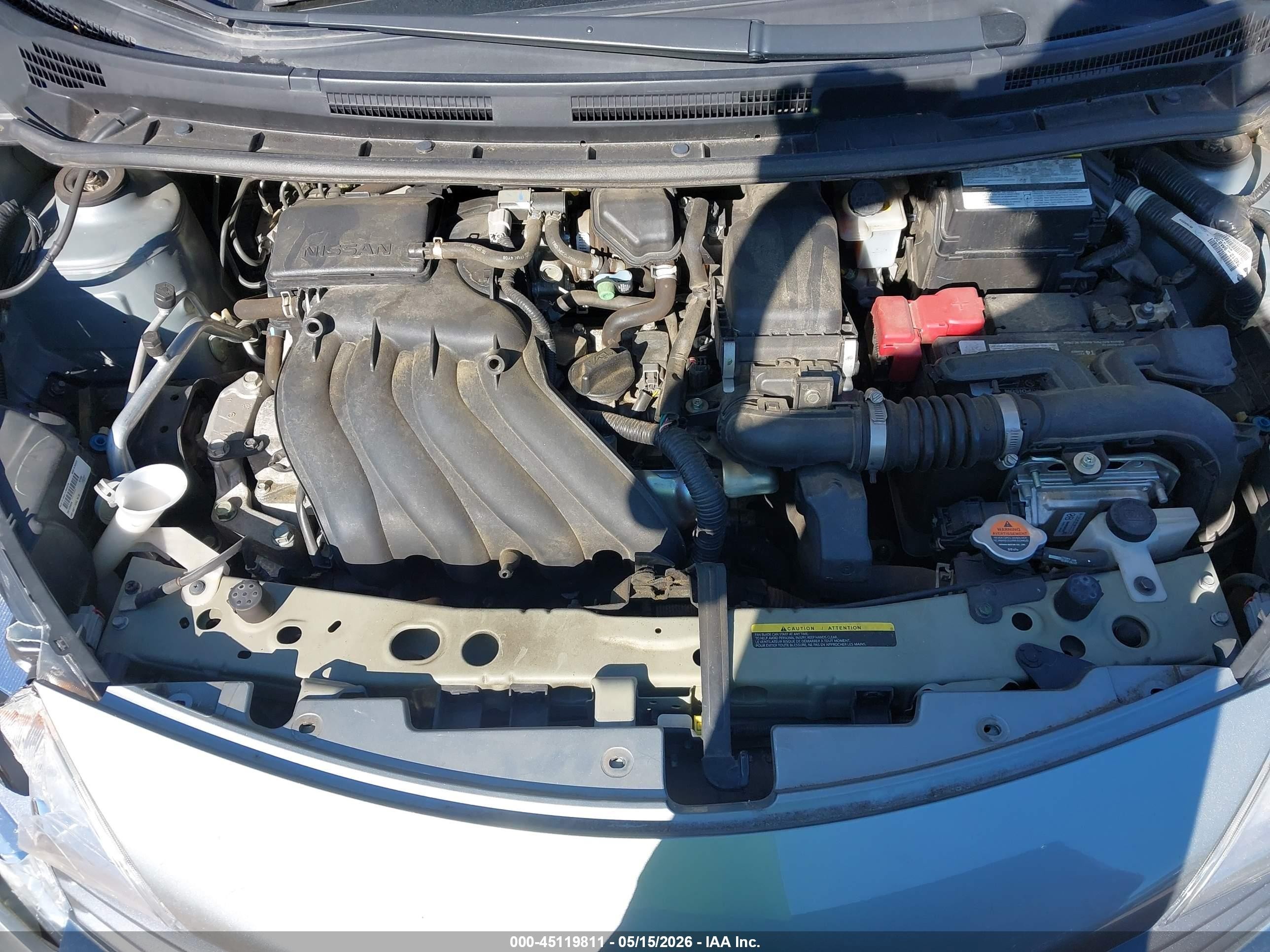 2015 Nissan Versa Note Sv Gray vin: 3N1CE2CP0FL420147