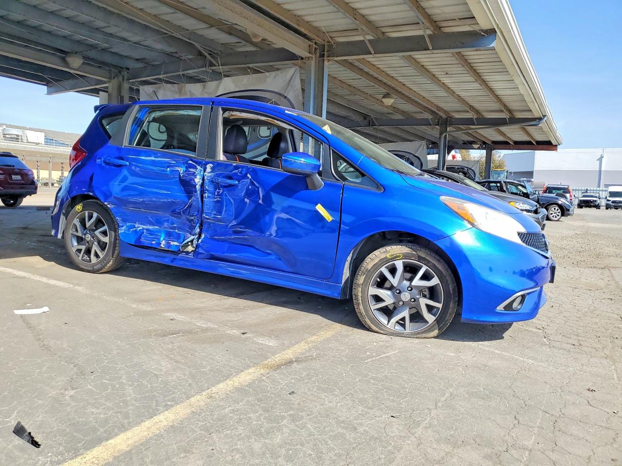 2015 Nissan Versa Note Sr Blue vin: 3N1CE2CP0FL427745