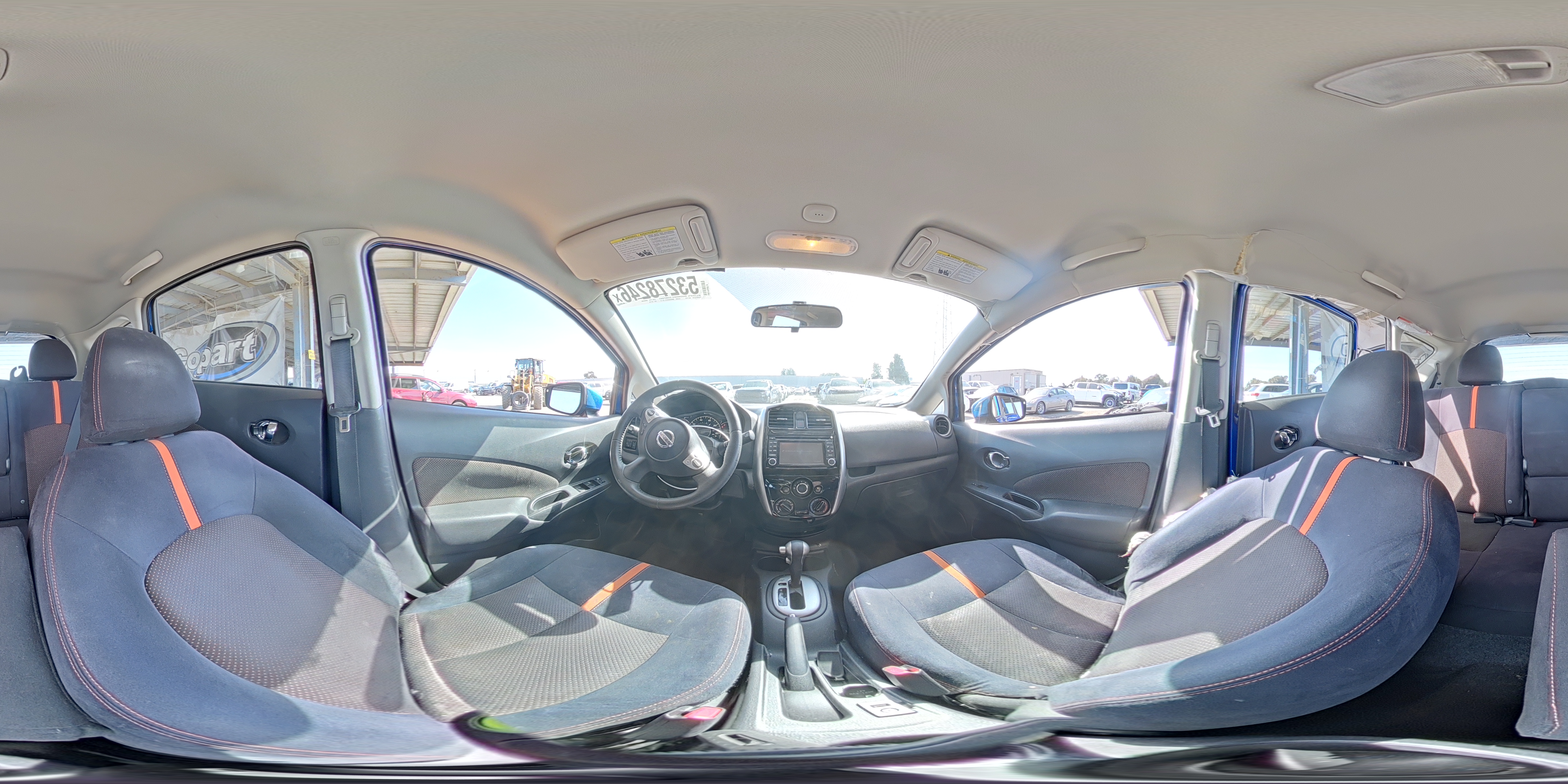 2015 Nissan Versa Note Sr Blue vin: 3N1CE2CP0FL427745