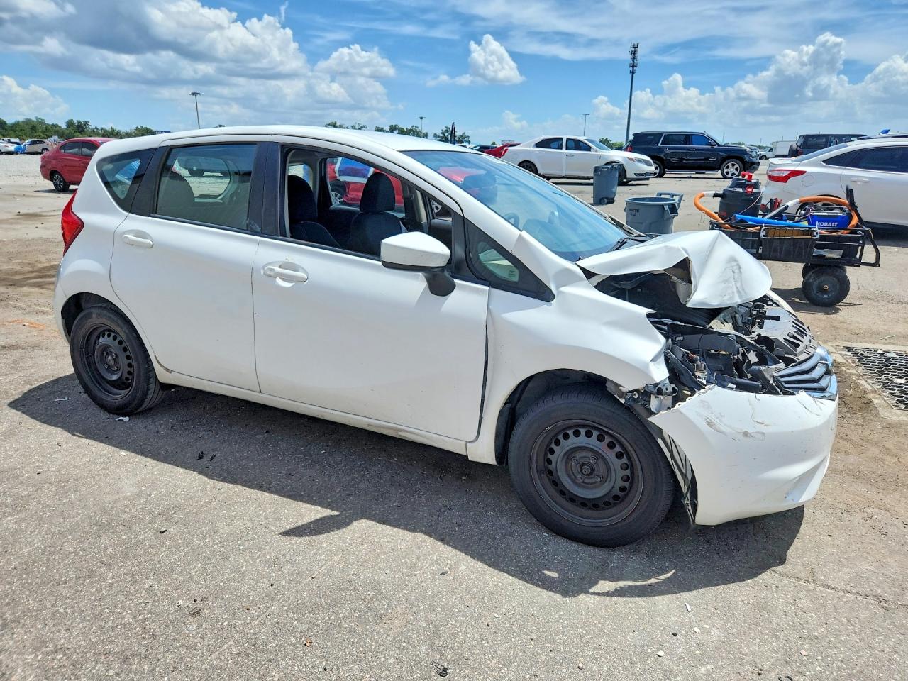 2015 Nissan Versa Note Sv White vin: 3N1CE2CP0FL429334