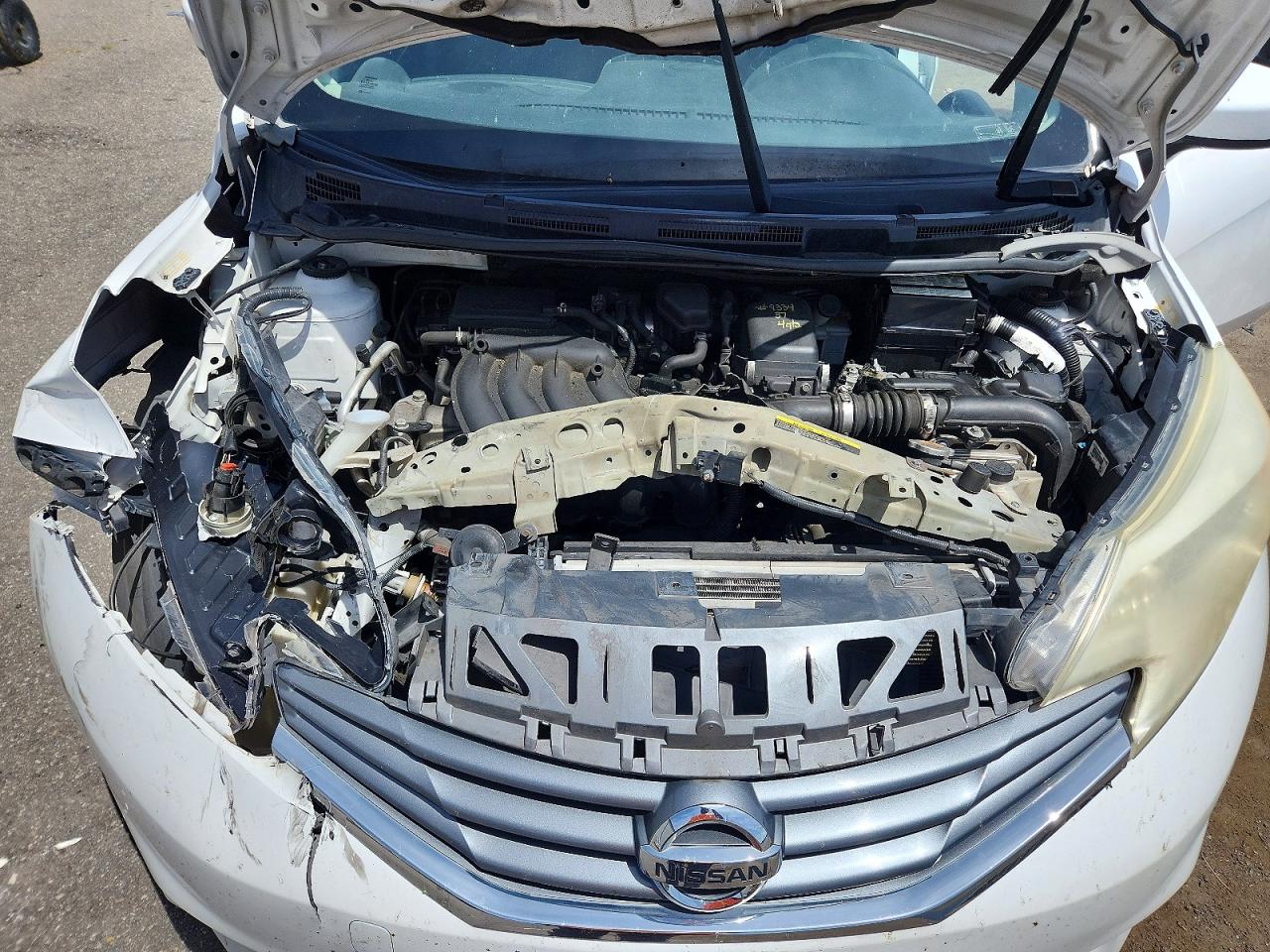 2015 Nissan Versa Note Sv White vin: 3N1CE2CP0FL429334
