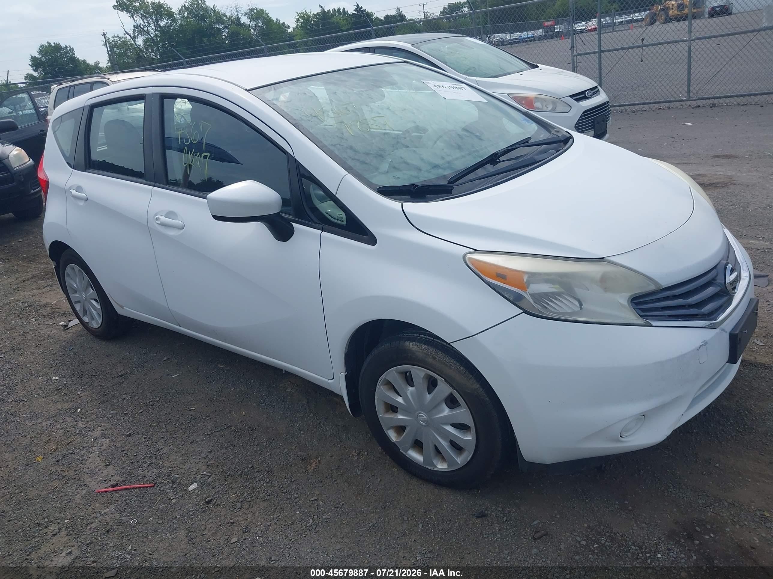 2015 Nissan Versa Note S Plus White vin: 3N1CE2CP0FL434615