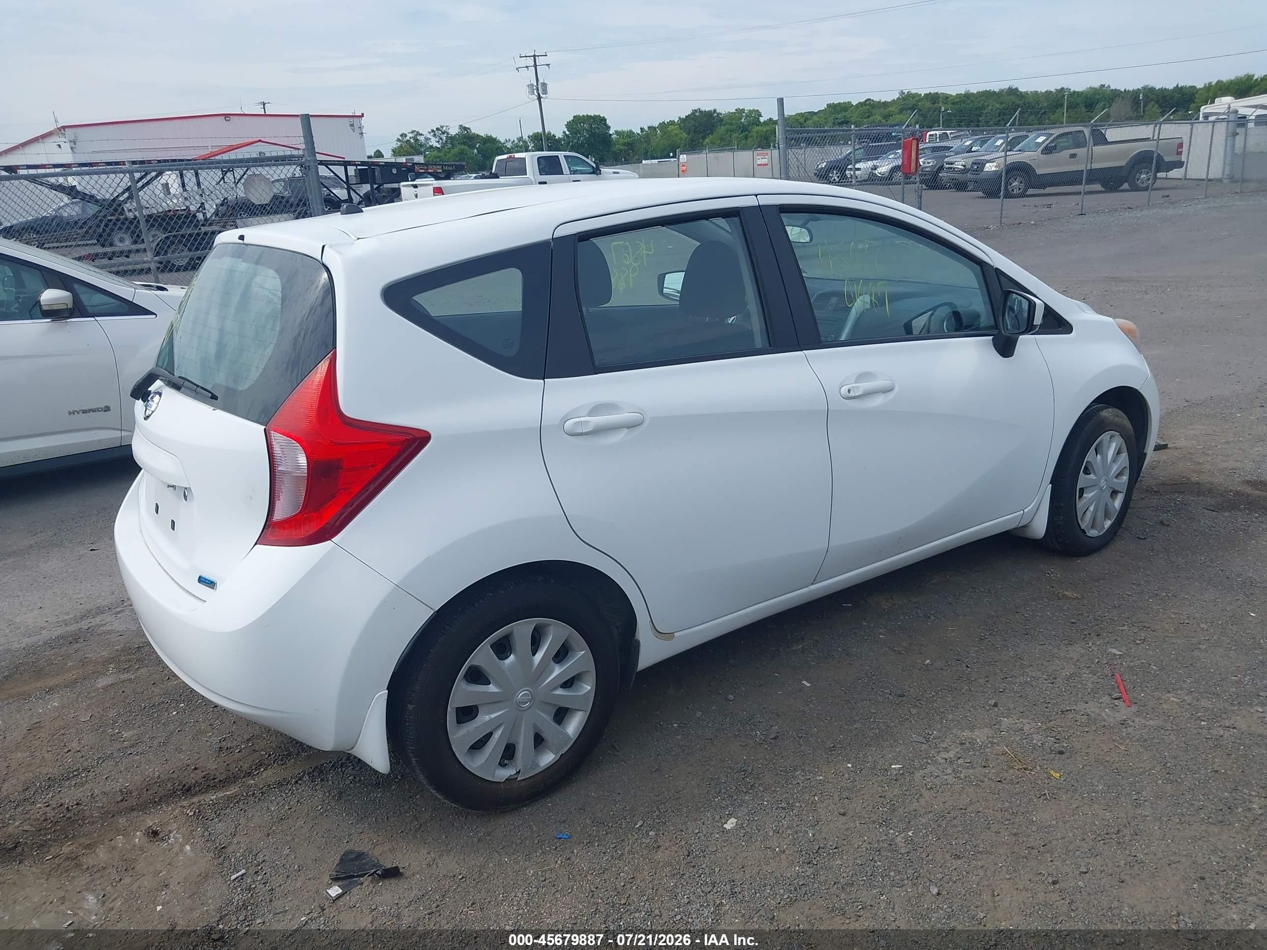 2015 Nissan Versa Note S Plus White vin: 3N1CE2CP0FL434615