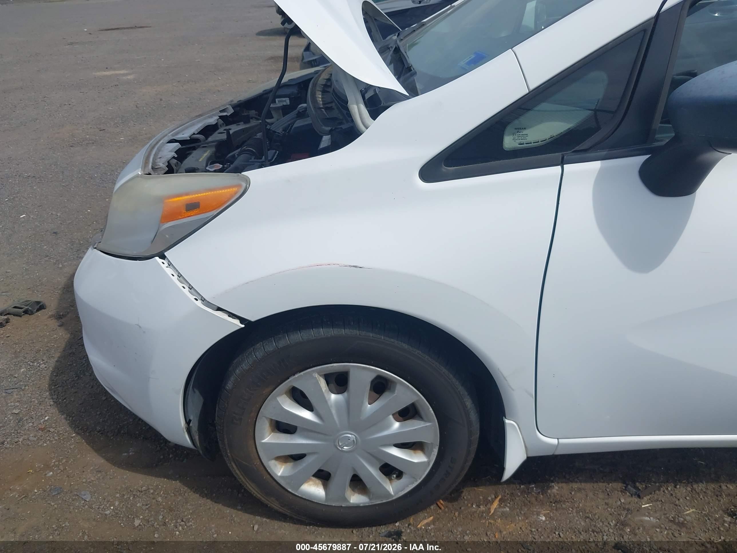 2015 Nissan Versa Note S Plus White vin: 3N1CE2CP0FL434615