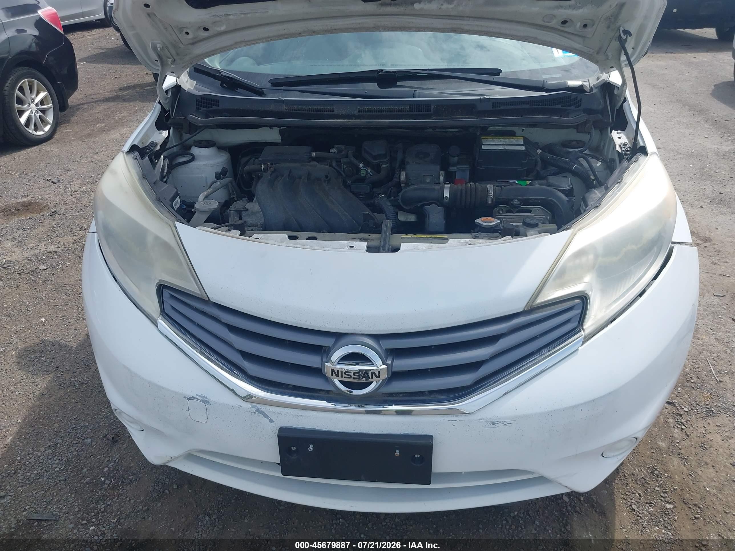 2015 Nissan Versa Note S Plus White vin: 3N1CE2CP0FL434615