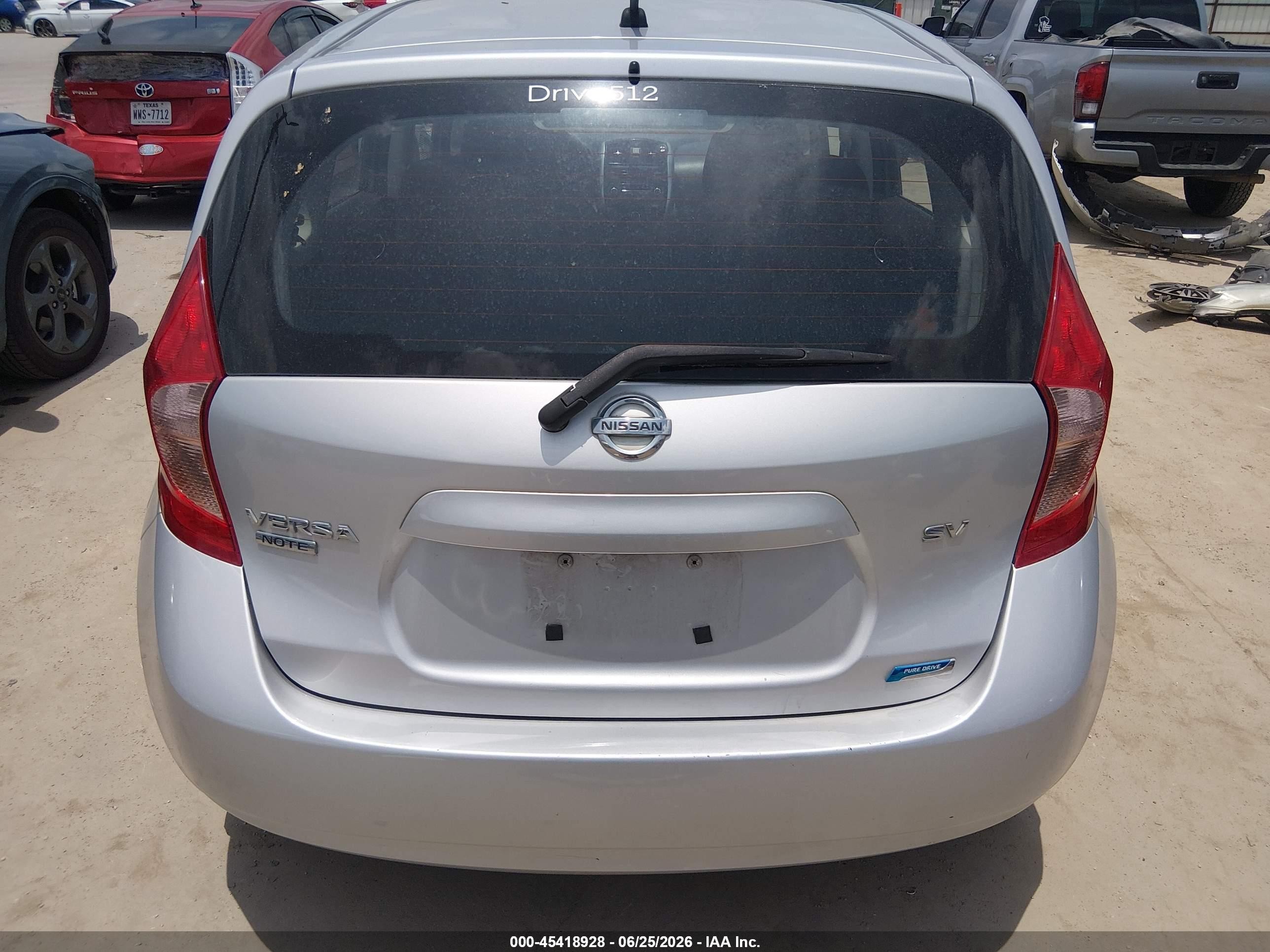 2015 Nissan Versa Note S (sr)/s Plus/sl/sr/sv Silver vin: 3N1CE2CP0FL440026