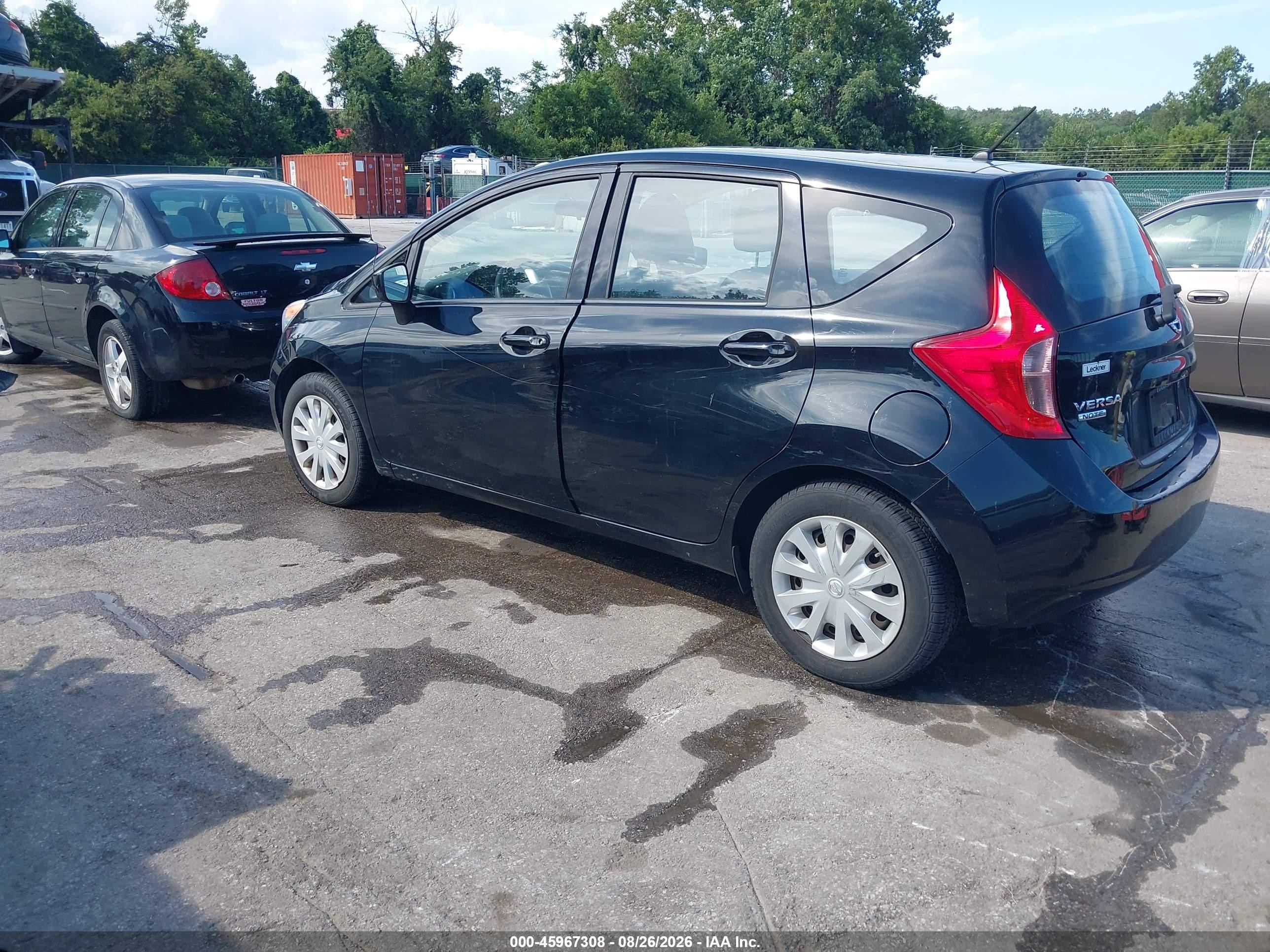 2015 Nissan Versa Note S (sr)/s Plus/sl/sr/sv Черный vin: 3N1CE2CP0FL441550