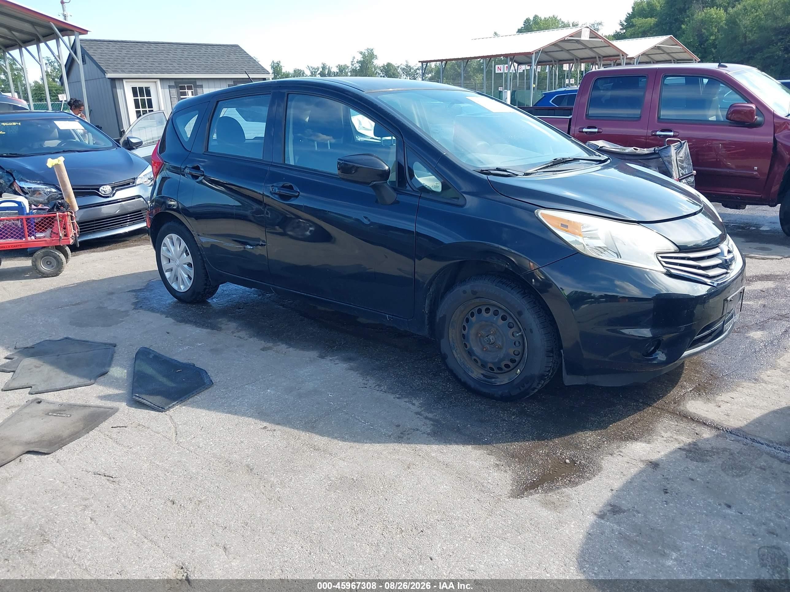 2015 Nissan Versa Note S (sr)/s Plus/sl/sr/sv Черный vin: 3N1CE2CP0FL441550