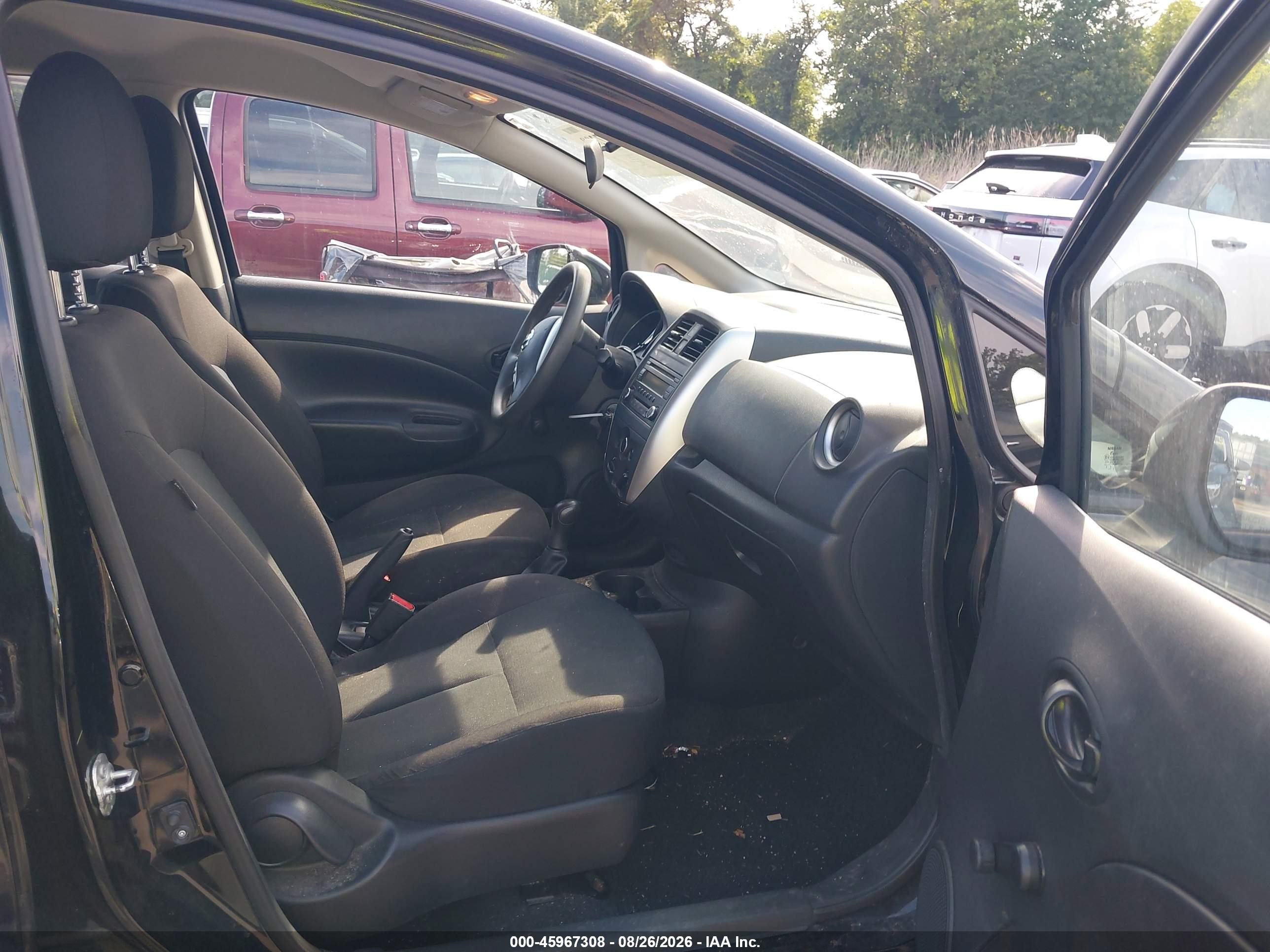 2015 Nissan Versa Note S (sr)/s Plus/sl/sr/sv Черный vin: 3N1CE2CP0FL441550