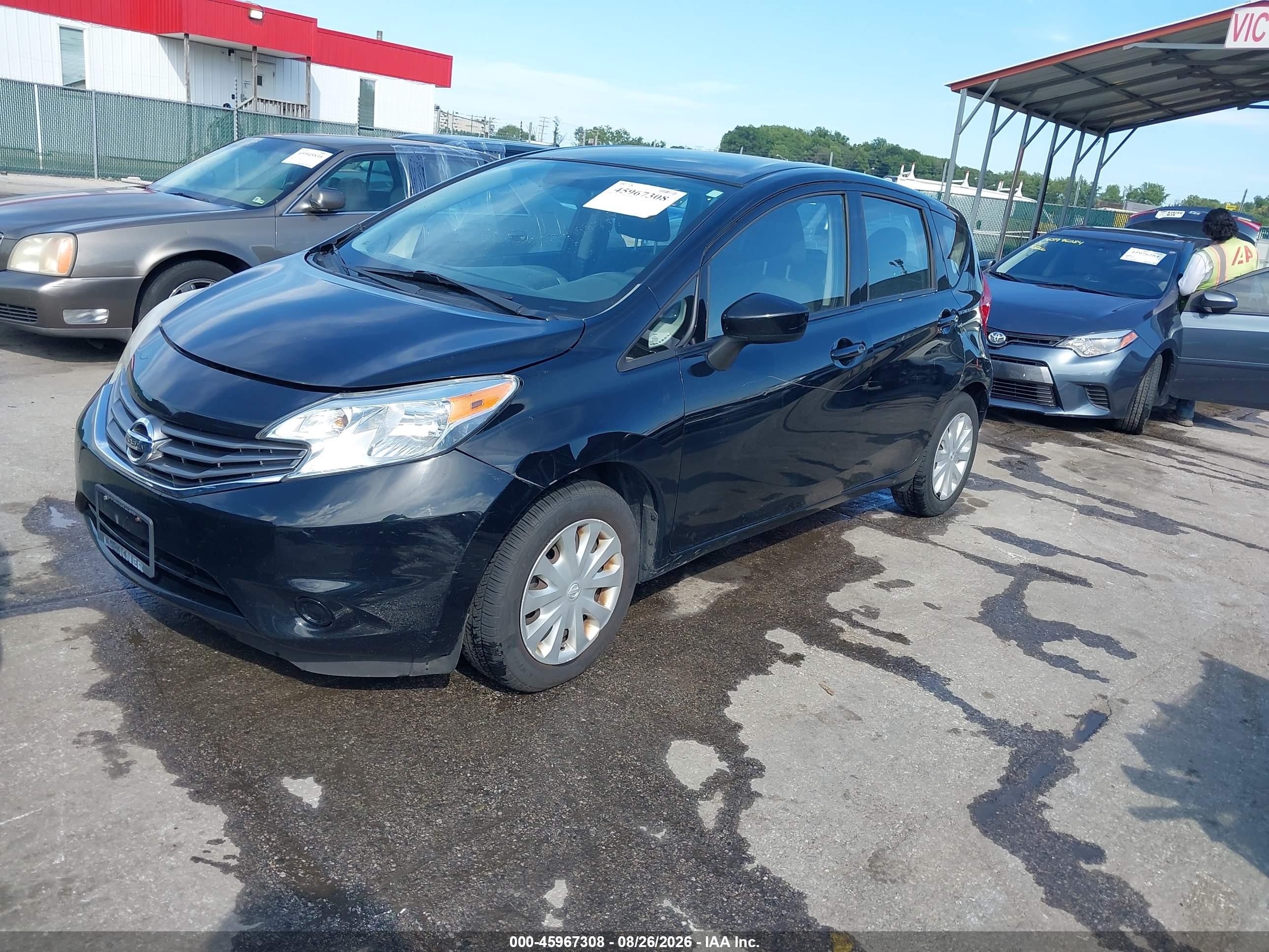 2015 Nissan Versa Note S (sr)/s Plus/sl/sr/sv Черный vin: 3N1CE2CP0FL441550