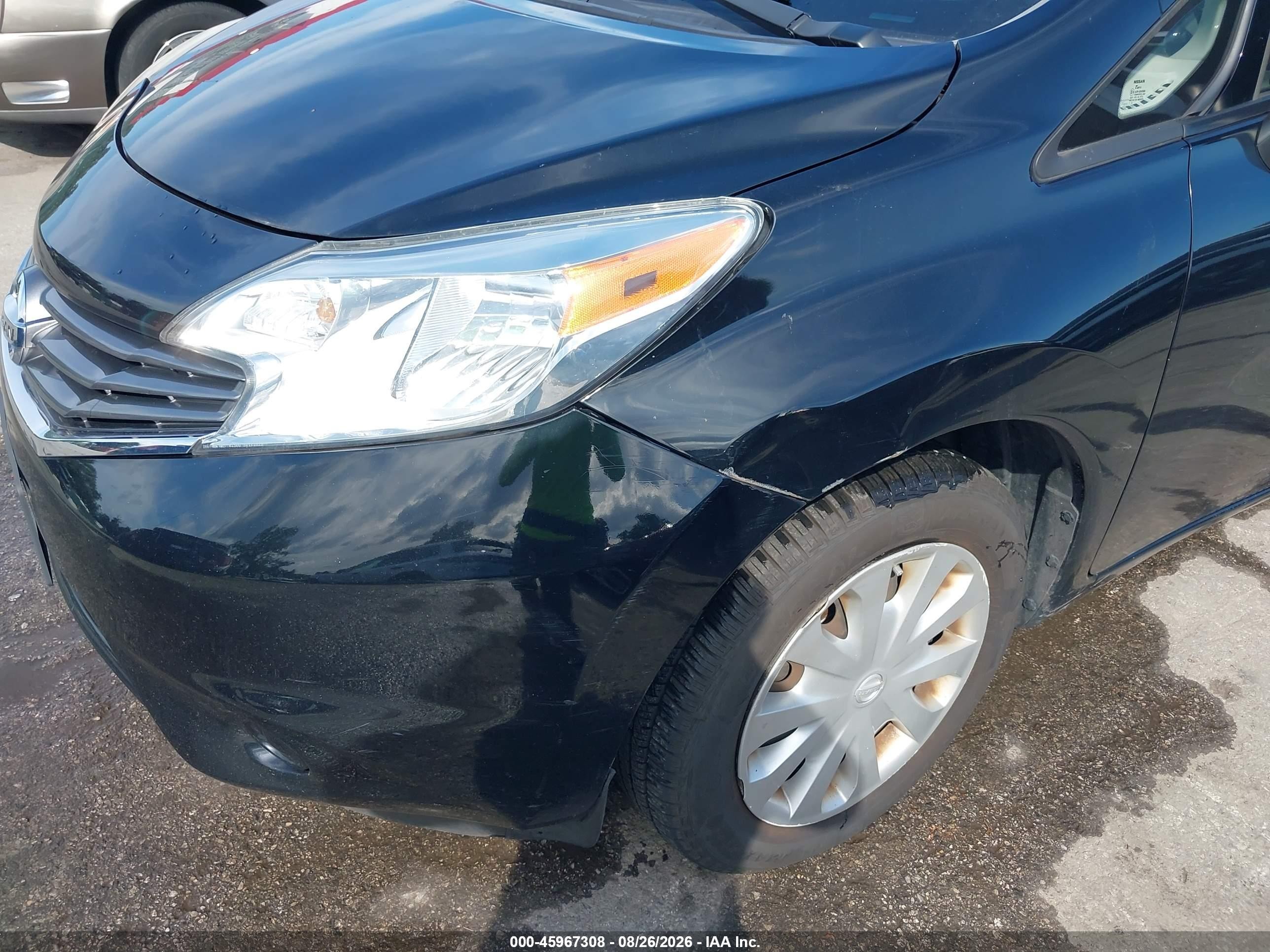 2015 Nissan Versa Note S (sr)/s Plus/sl/sr/sv Черный vin: 3N1CE2CP0FL441550
