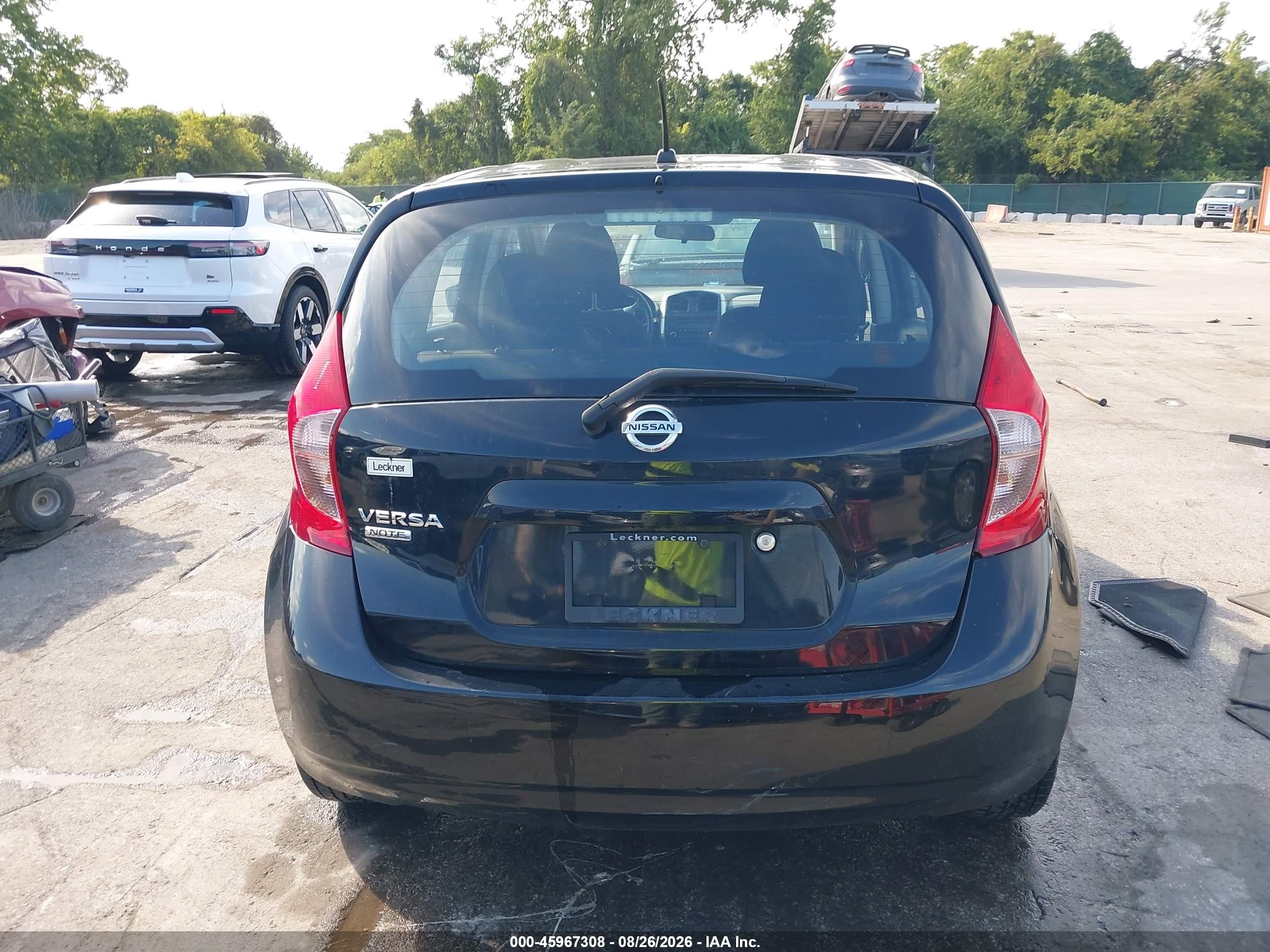 2015 Nissan Versa Note S (sr)/s Plus/sl/sr/sv Черный vin: 3N1CE2CP0FL441550