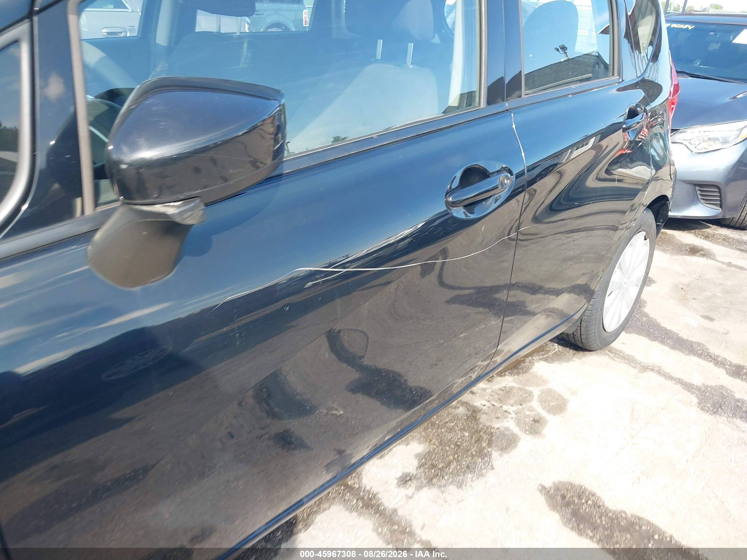 2015 Nissan Versa Note S (sr)/s Plus/sl/sr/sv Черный vin: 3N1CE2CP0FL441550