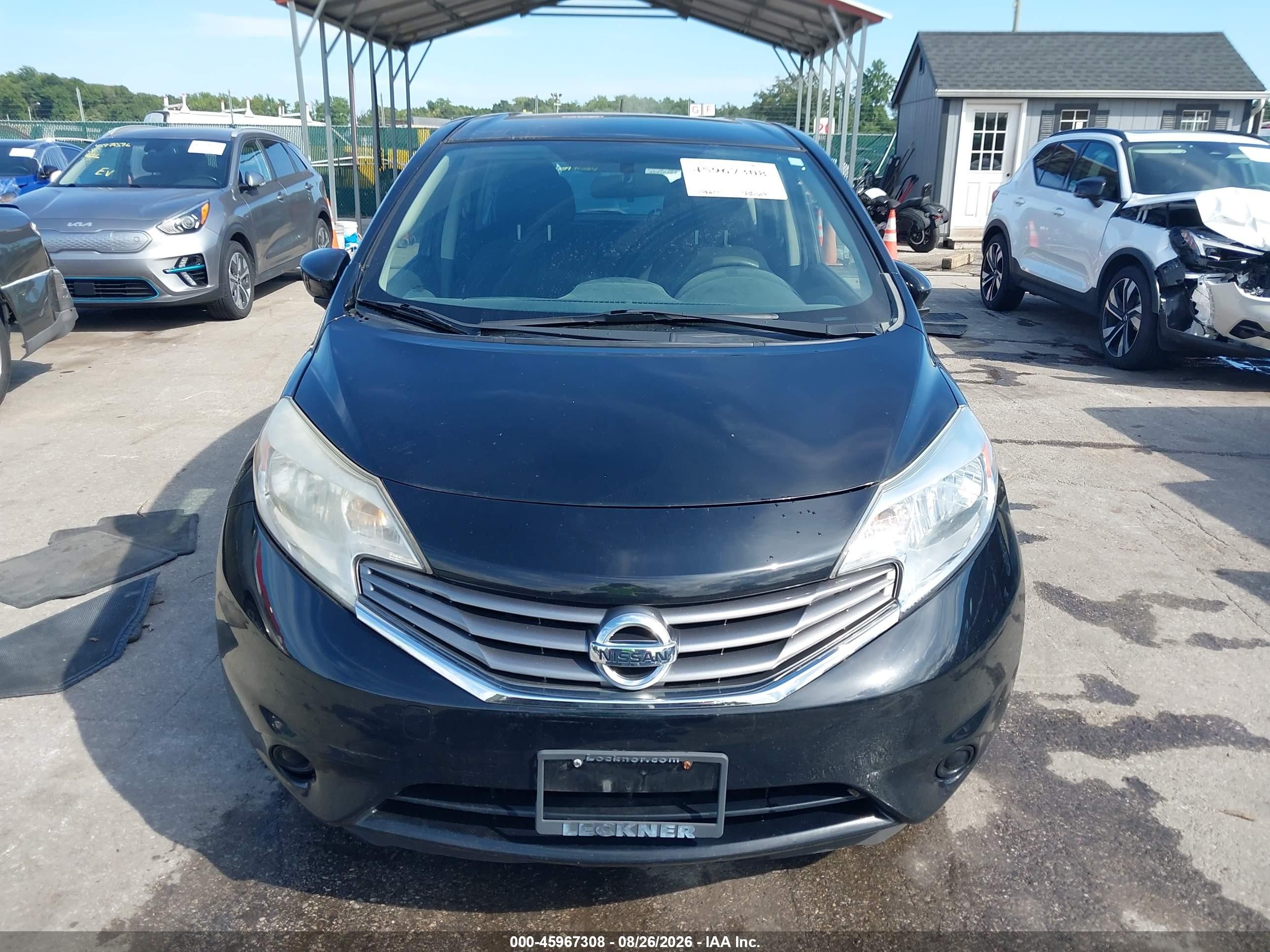 2015 Nissan Versa Note S (sr)/s Plus/sl/sr/sv Черный vin: 3N1CE2CP0FL441550
