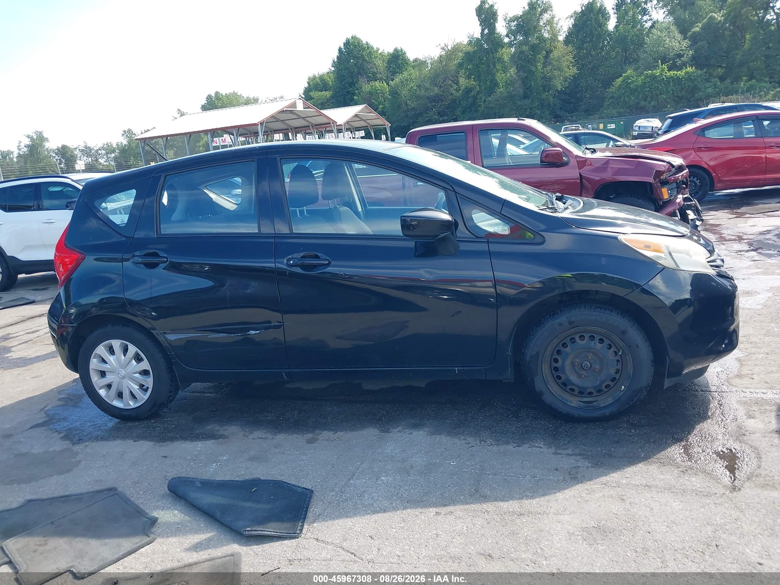 2015 Nissan Versa Note S (sr)/s Plus/sl/sr/sv Черный vin: 3N1CE2CP0FL441550