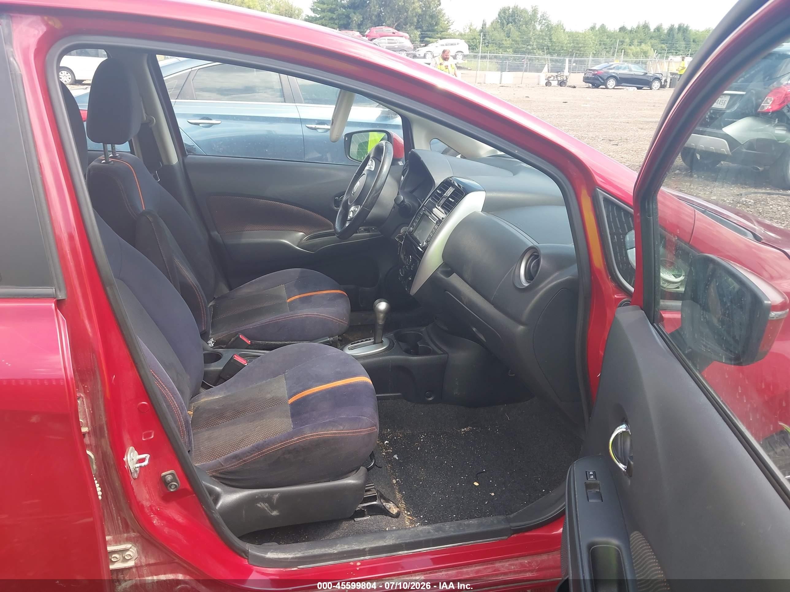 2015 Nissan Versa Note Sr Red vin: 3N1CE2CP0FL443329