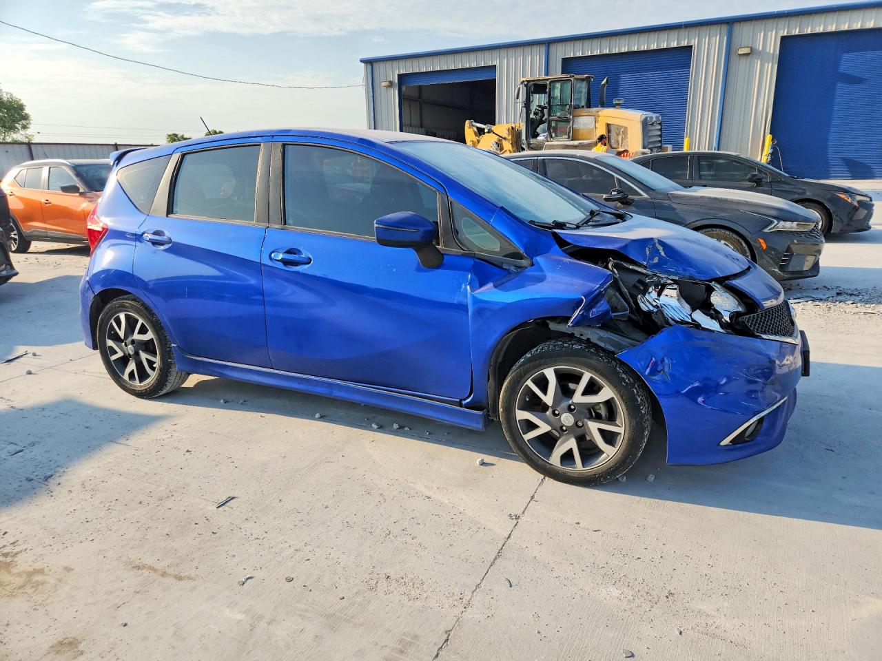 2016 Nissan Versa Note Sr Blue vin: 3N1CE2CP0GL376670