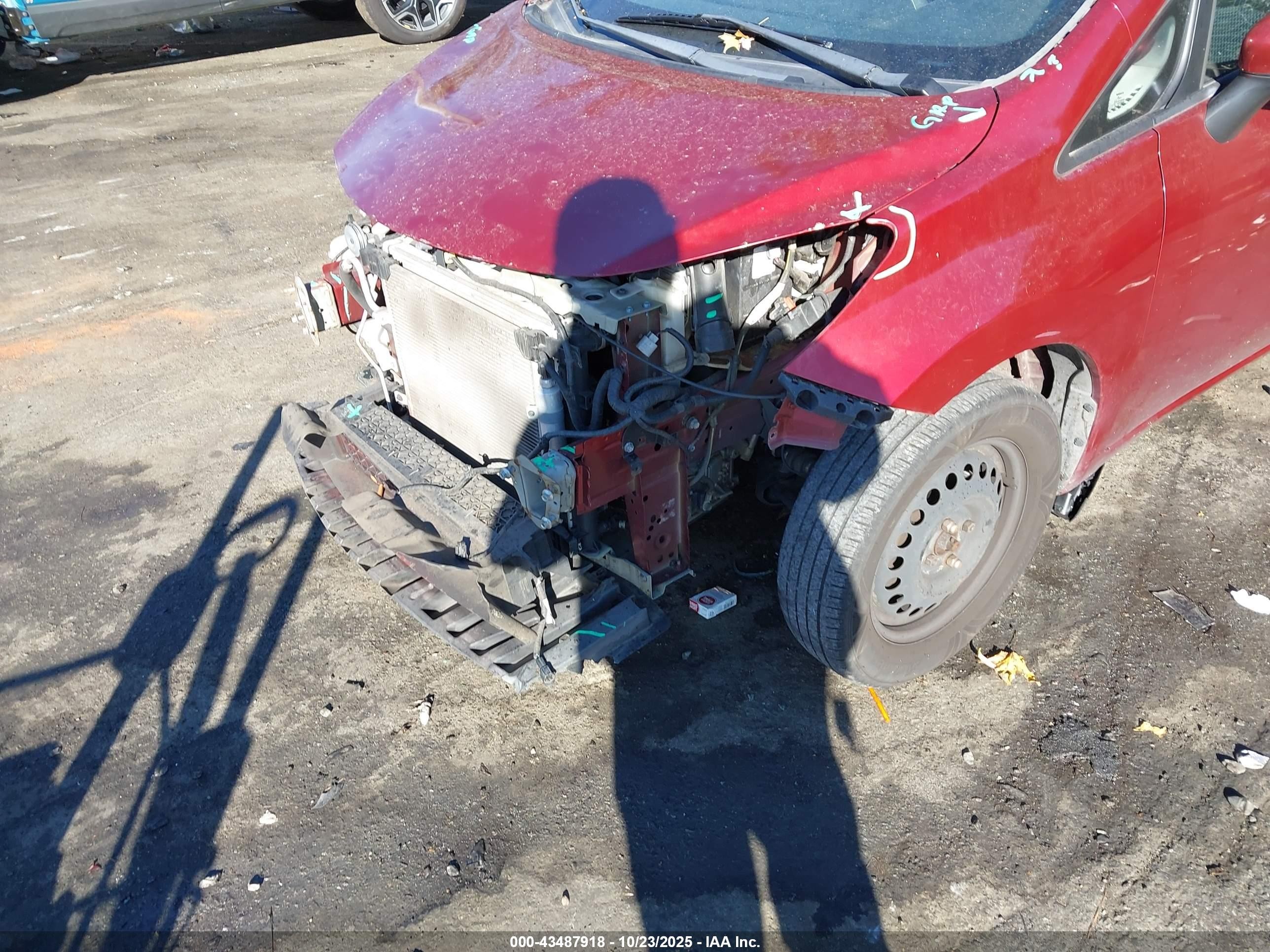 2018 Nissan Versa Note Sv Red vin: 3N1CE2CP0JL352876