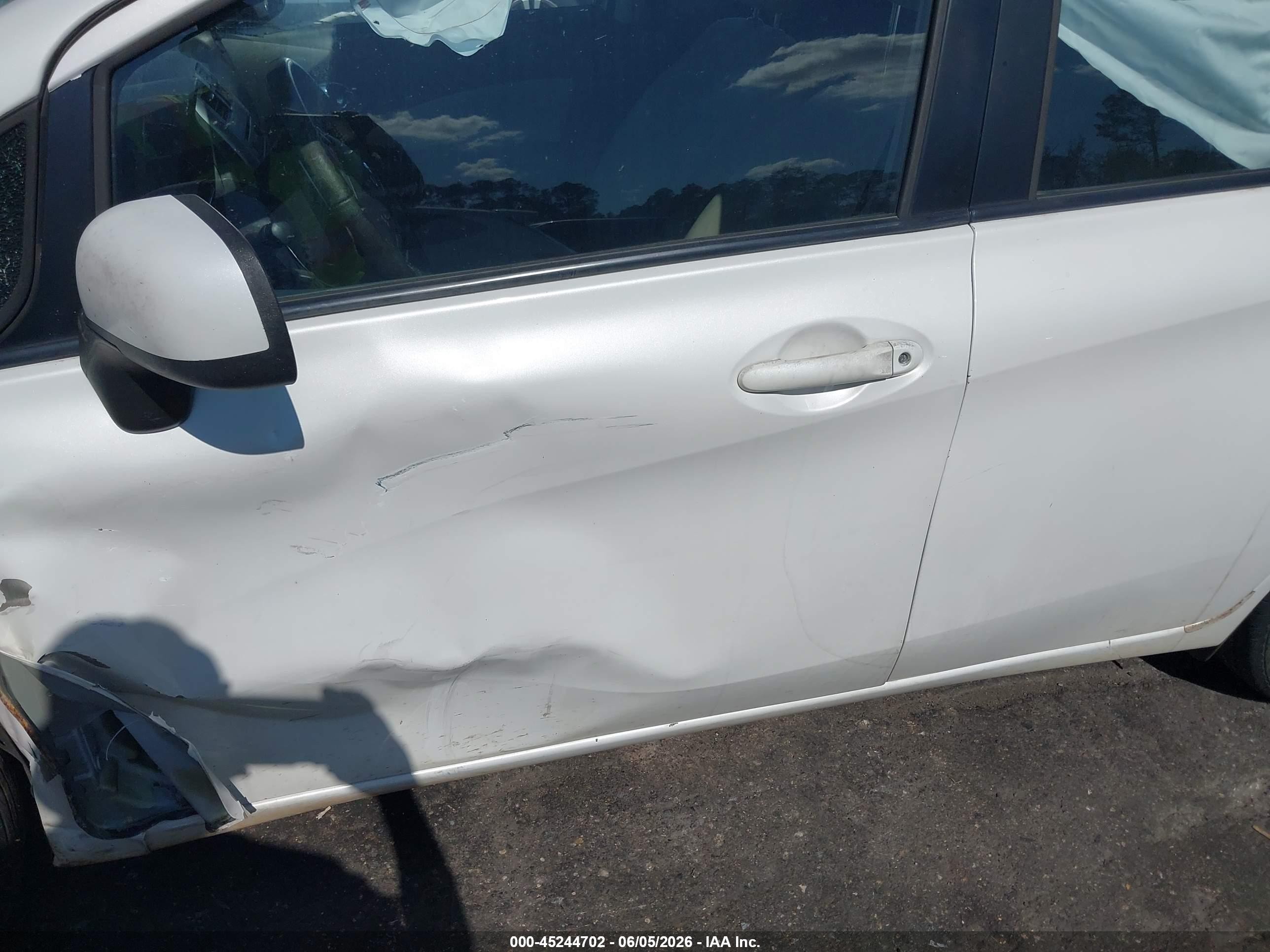 2014 Nissan Versa Note Sv White vin: 3N1CE2CP1EL351600