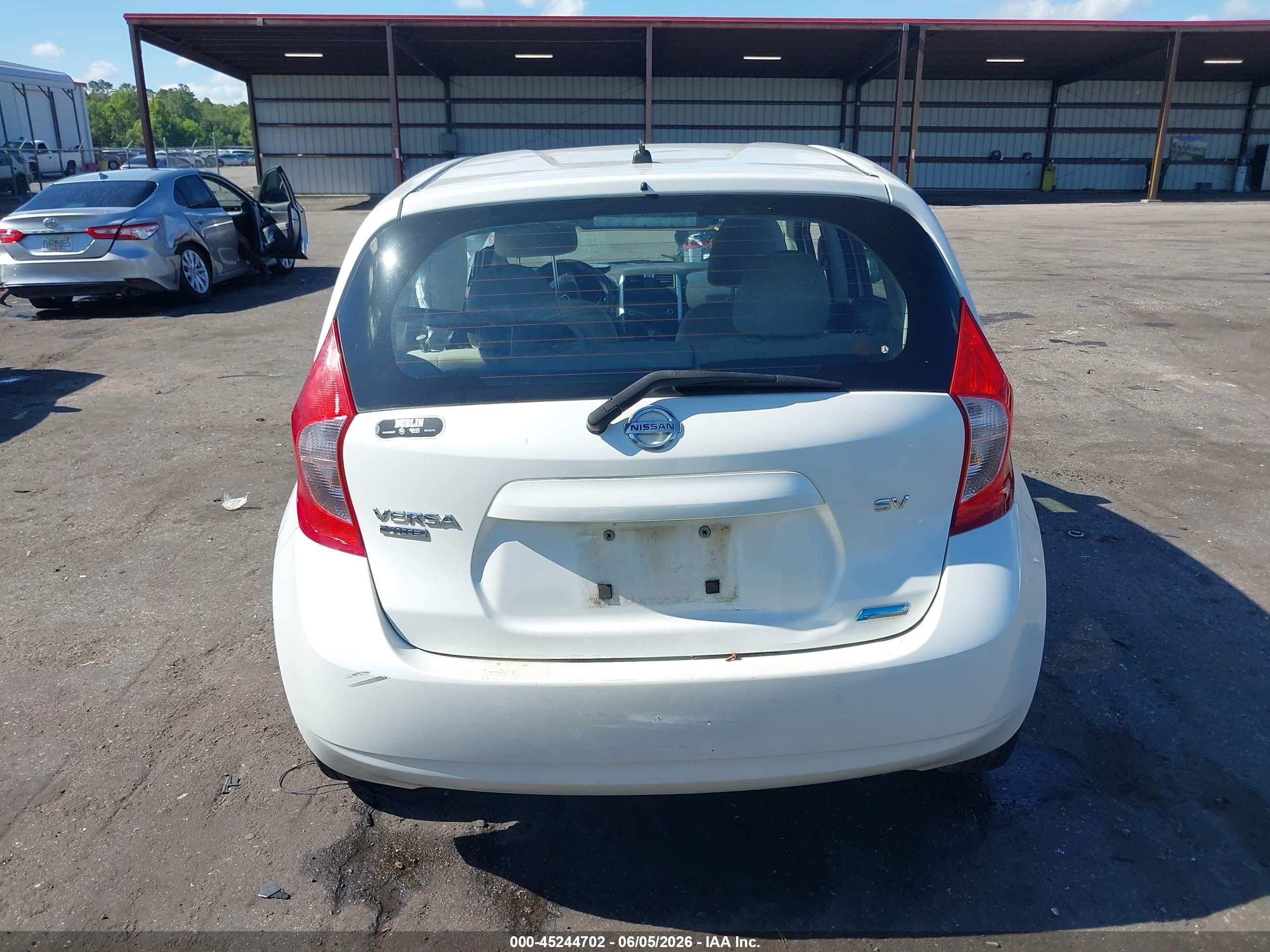 2014 Nissan Versa Note Sv White vin: 3N1CE2CP1EL351600