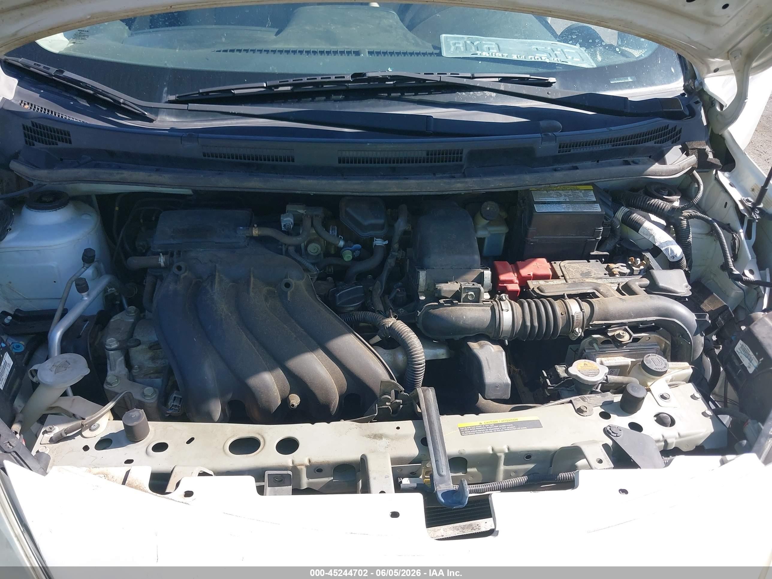 2014 Nissan Versa Note Sv White vin: 3N1CE2CP1EL351600