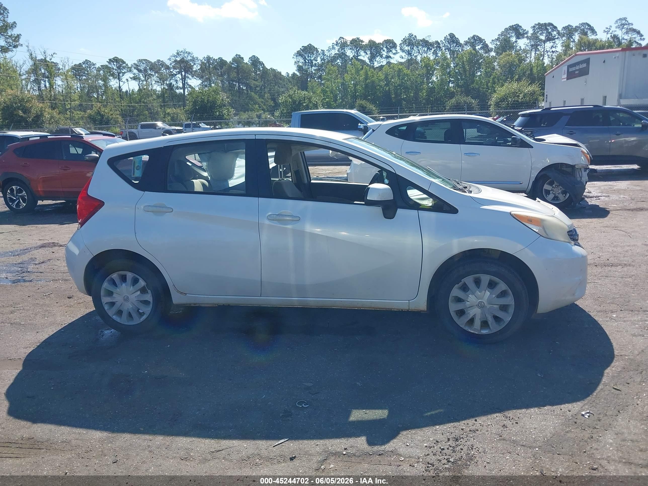 2014 Nissan Versa Note Sv White vin: 3N1CE2CP1EL351600