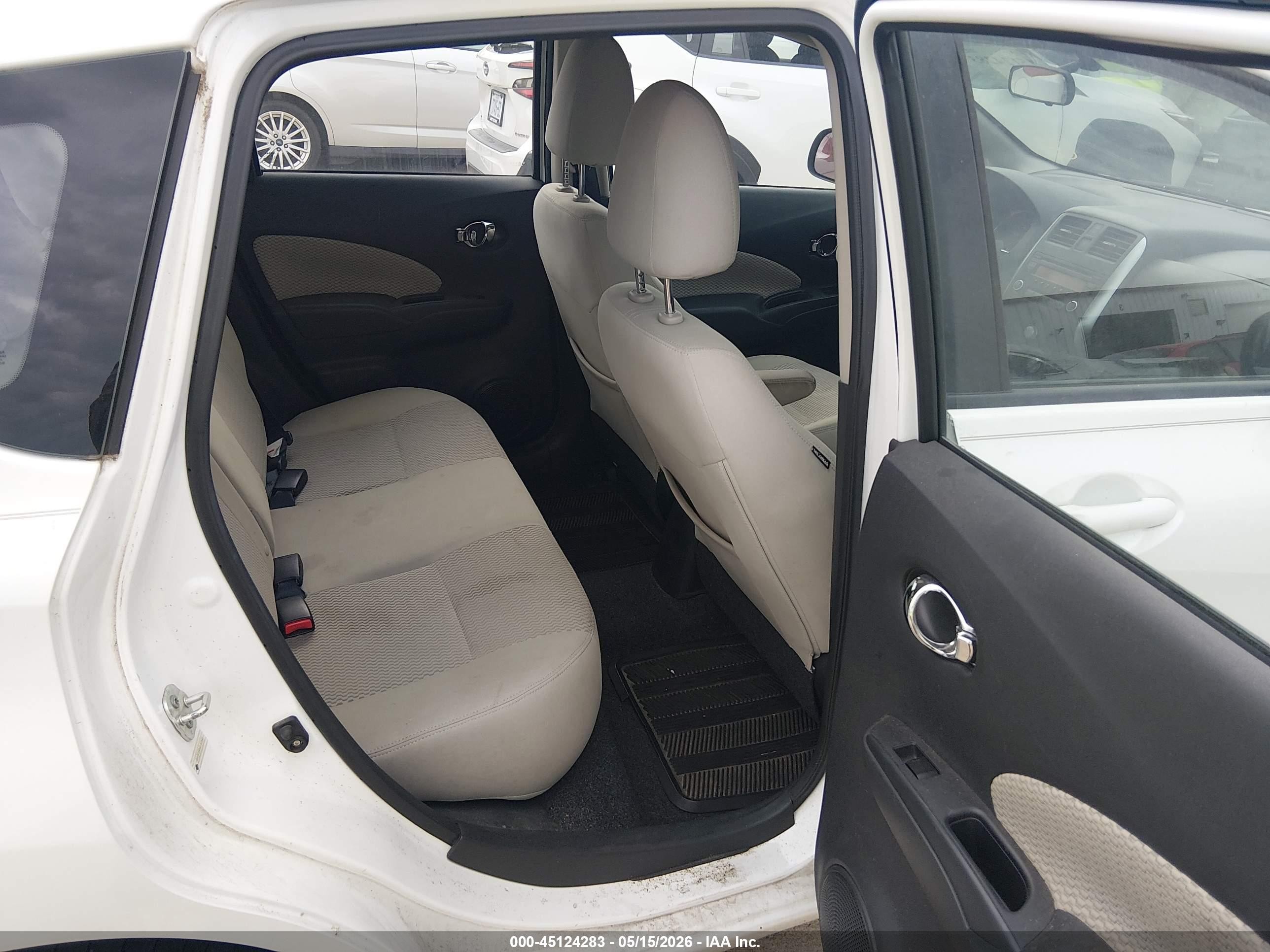2014 Nissan Versa Note Sv White vin: 3N1CE2CP1EL353153
