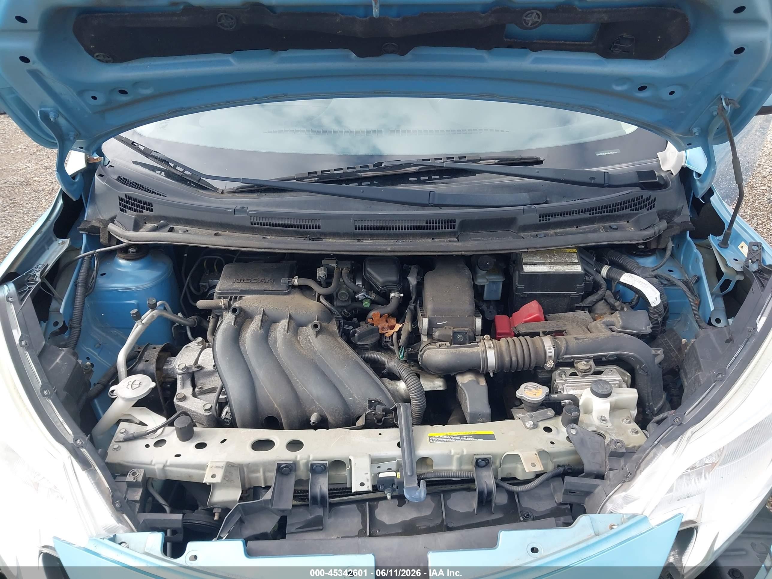 2014 Nissan Versa Note Sv Синий vin: 3N1CE2CP1EL354075