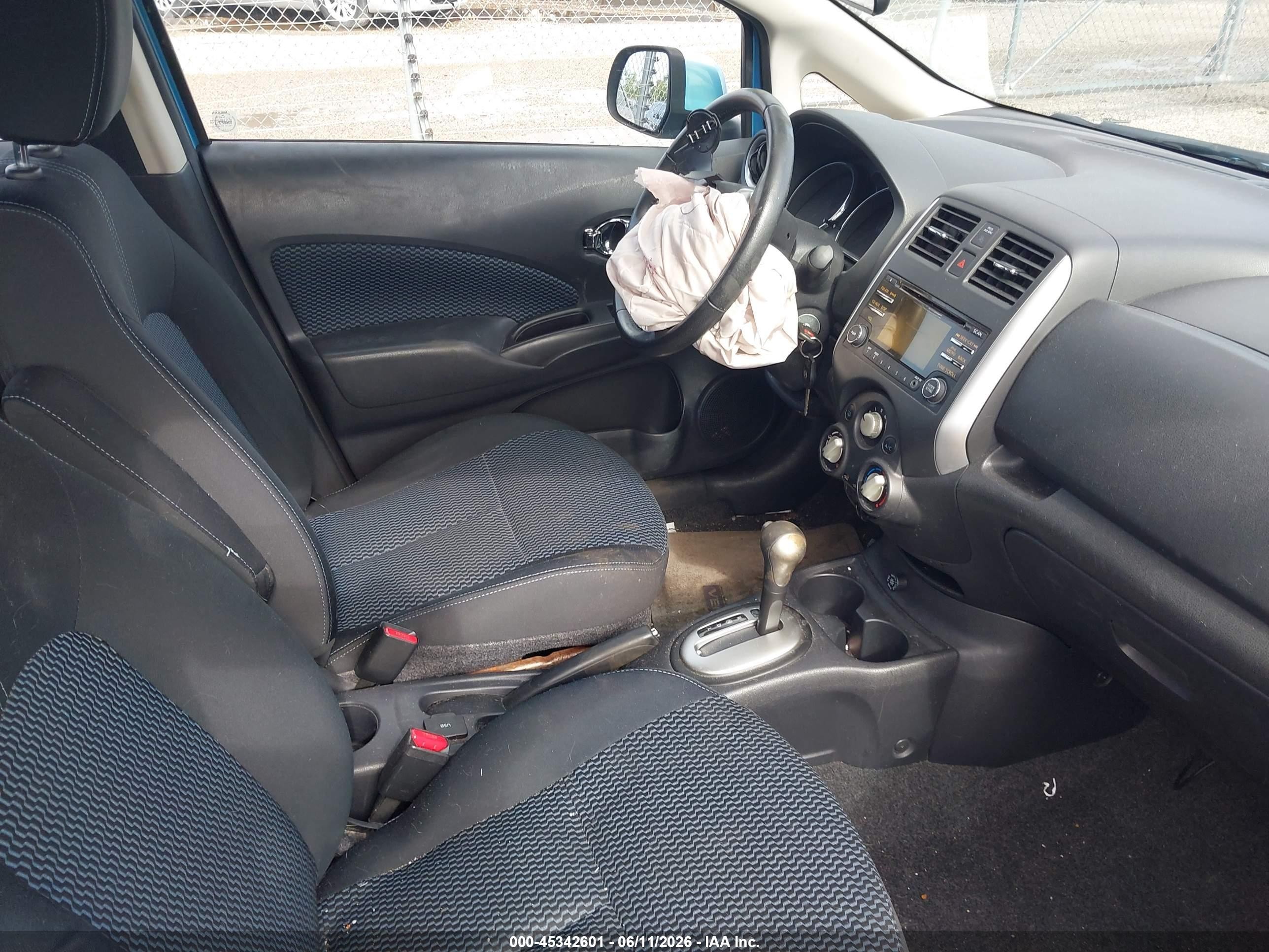 2014 Nissan Versa Note Sv Синий vin: 3N1CE2CP1EL354075