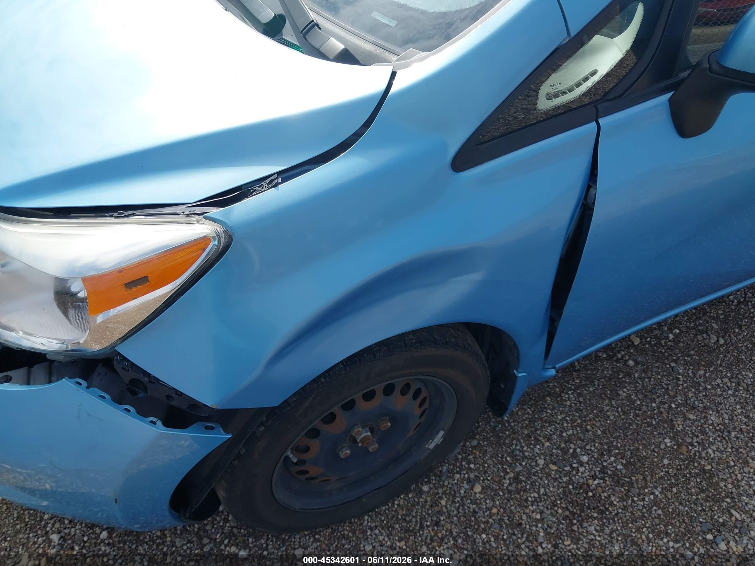 2014 Nissan Versa Note Sv Синий vin: 3N1CE2CP1EL354075