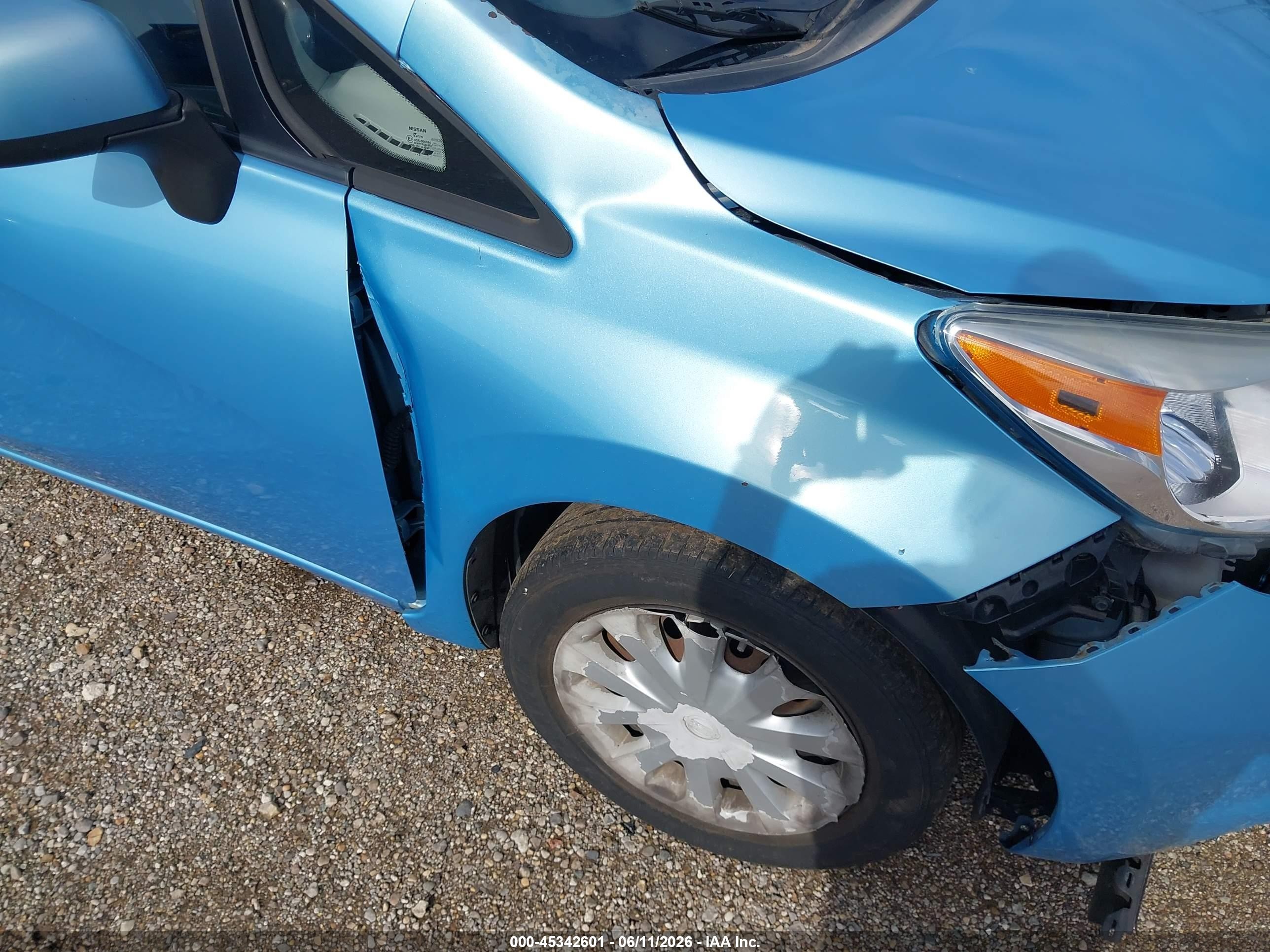 2014 Nissan Versa Note Sv Синий vin: 3N1CE2CP1EL354075