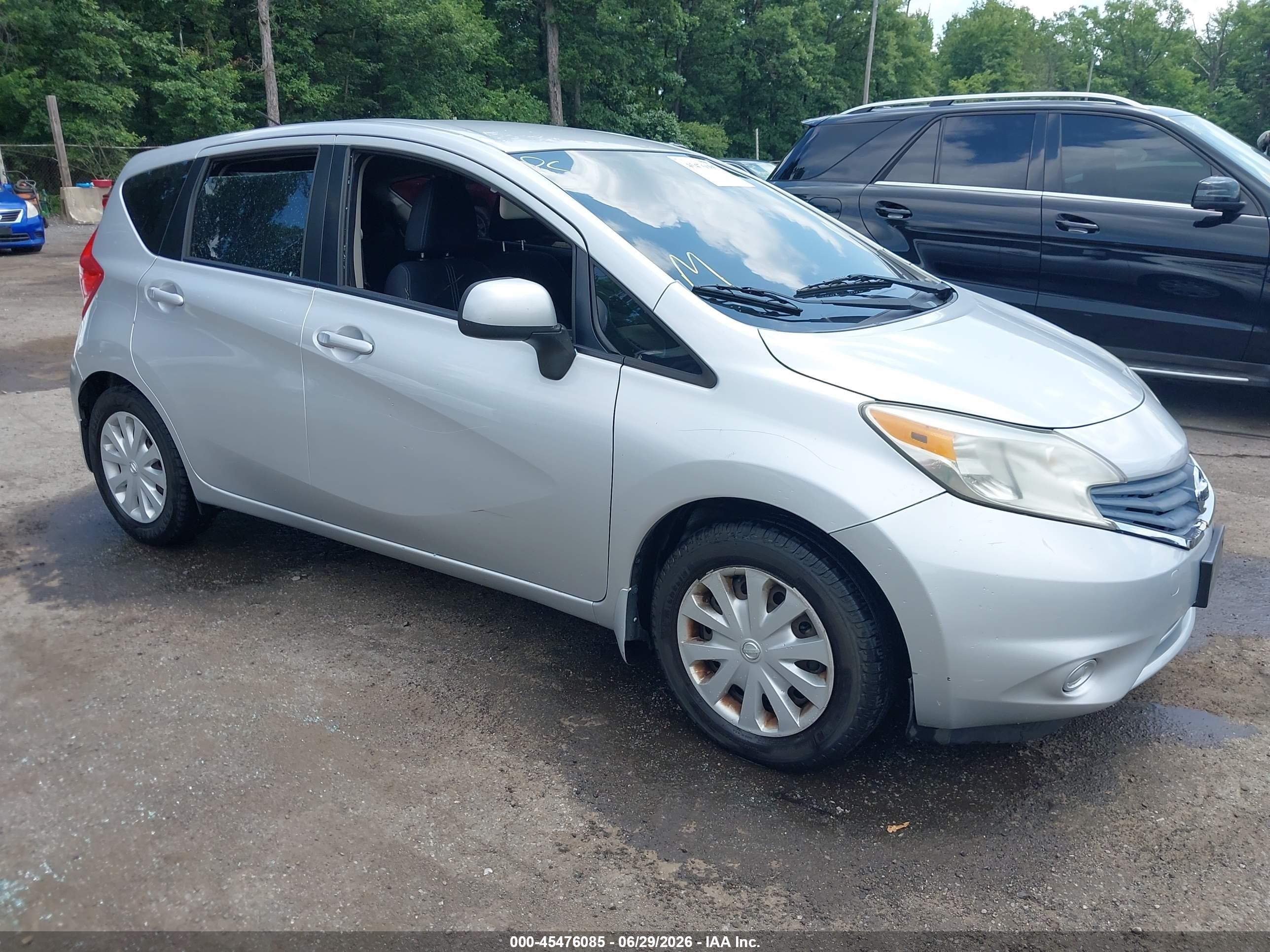 2014 Nissan Versa Note Sv Silver vin: 3N1CE2CP1EL359227