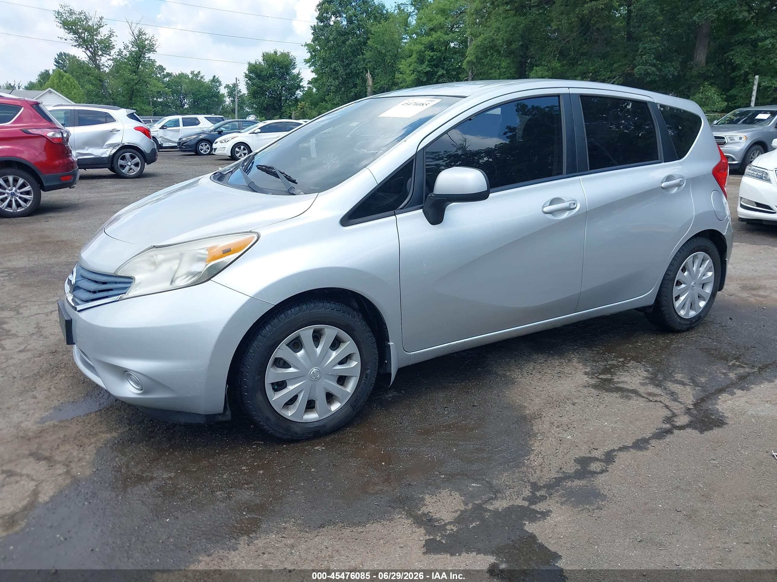 2014 Nissan Versa Note Sv Silver vin: 3N1CE2CP1EL359227